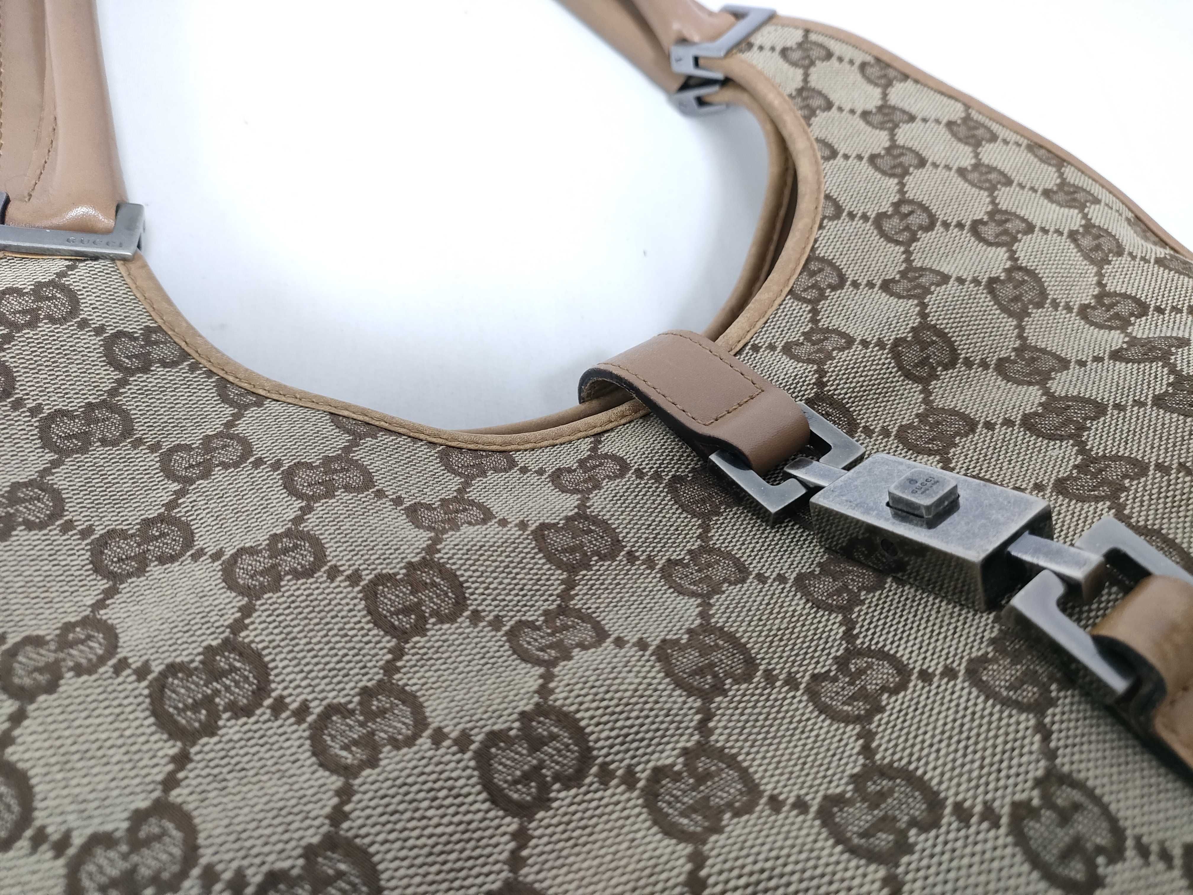 Jackie Gucci Handbag Jackie GG Canvas Bag Handbag — view 8