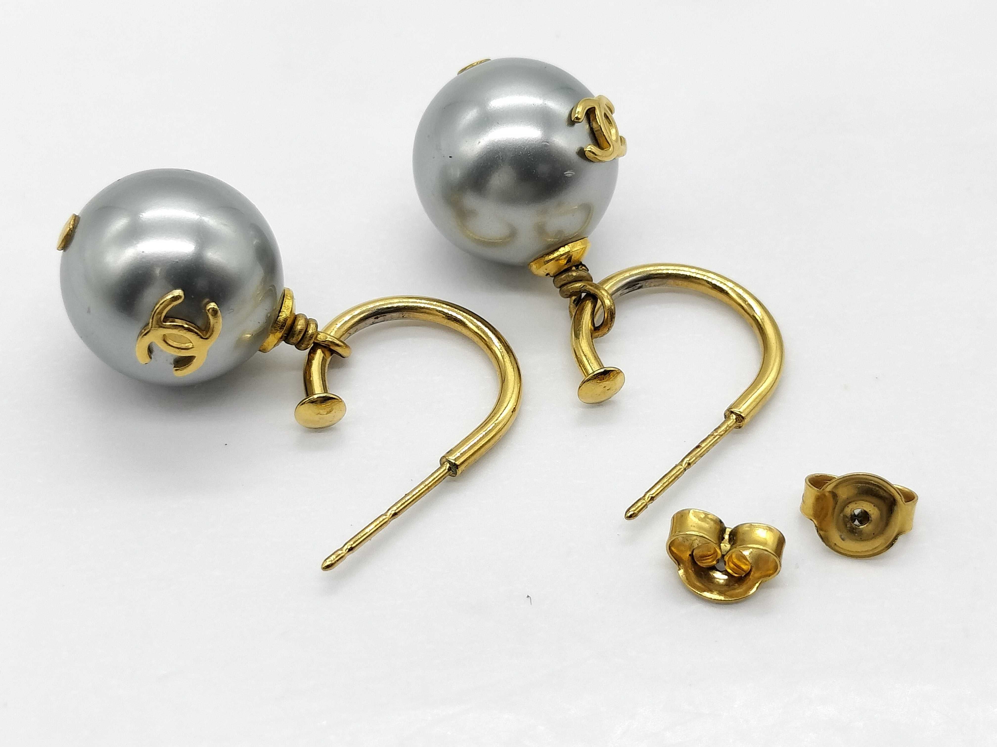 Coco Mark Earrings, Coco Pearl Earrings — view 4