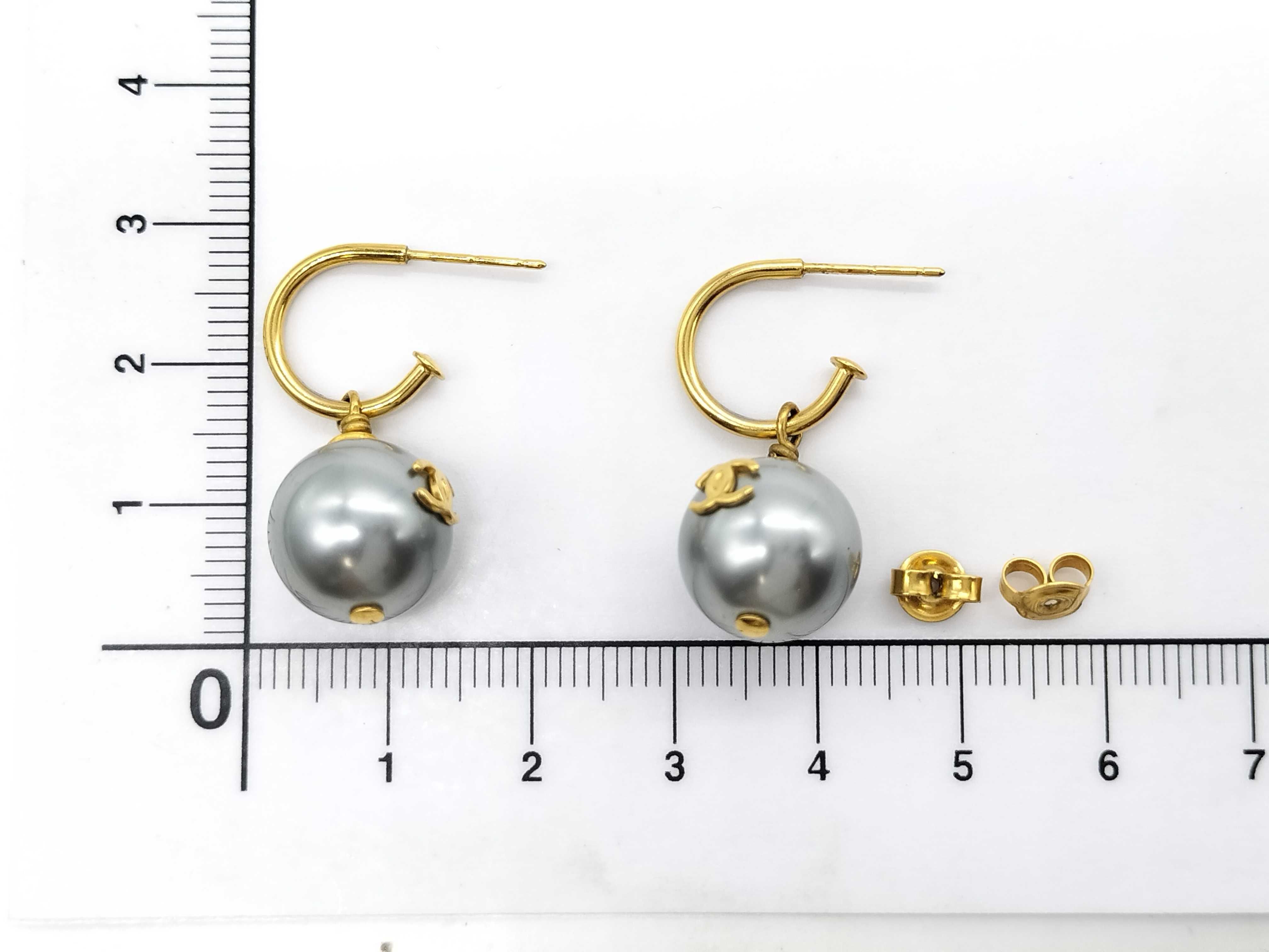 Coco Mark Earrings, Coco Pearl Earrings — view 7