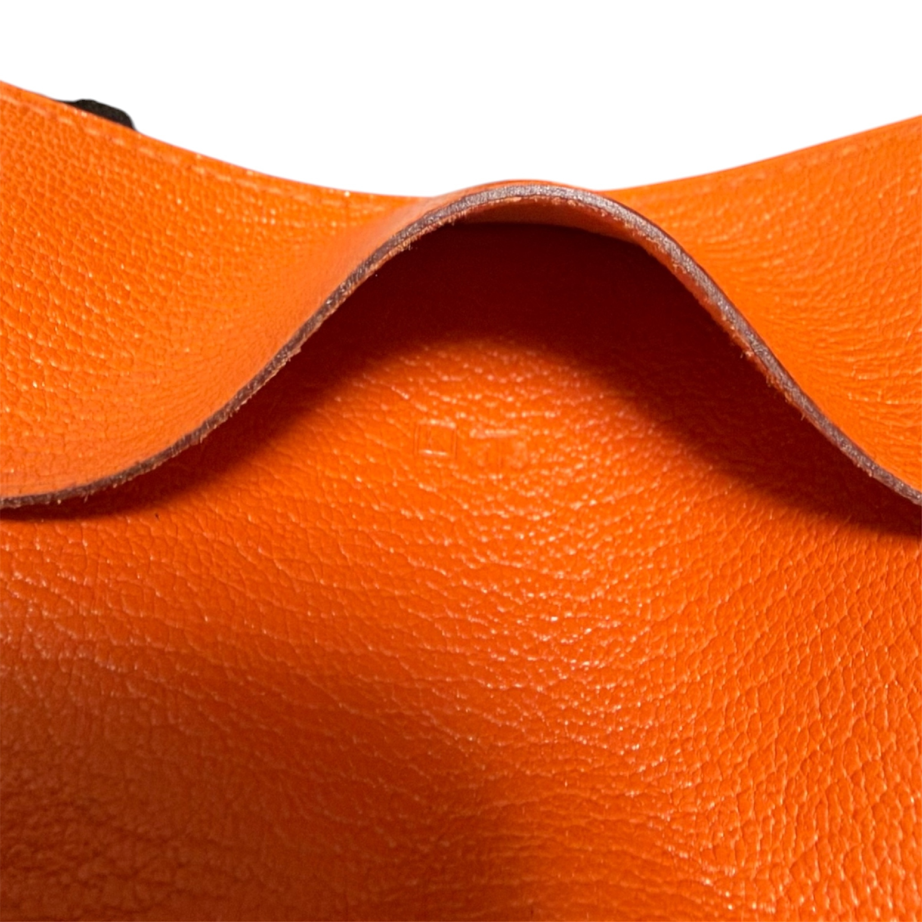 Card Case/Pass Case/Business Card Holder with Clip, Rose Orange — view 6
