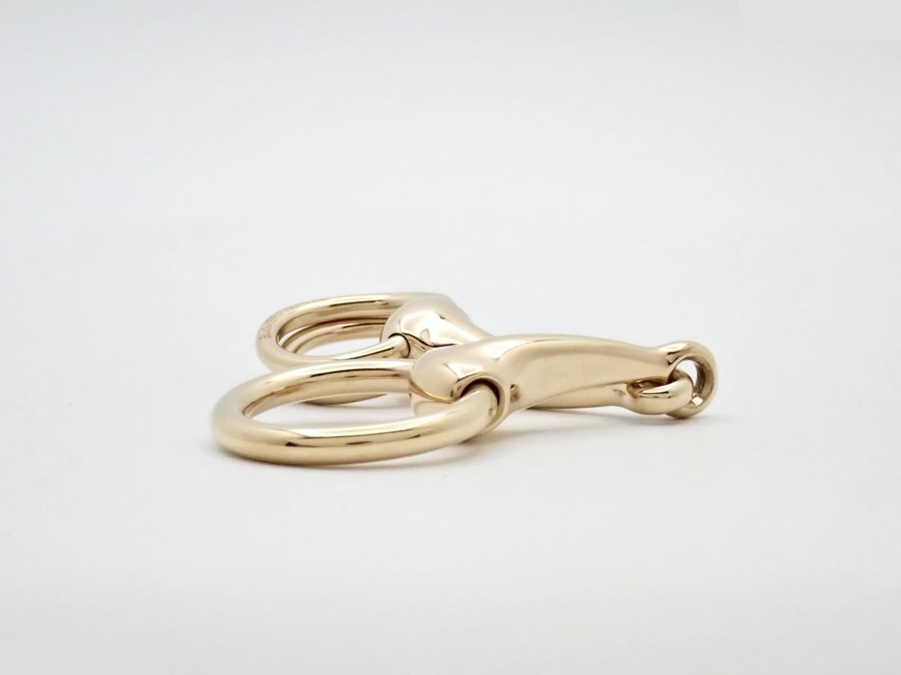 Moe Scarf Ring Gold — view 3