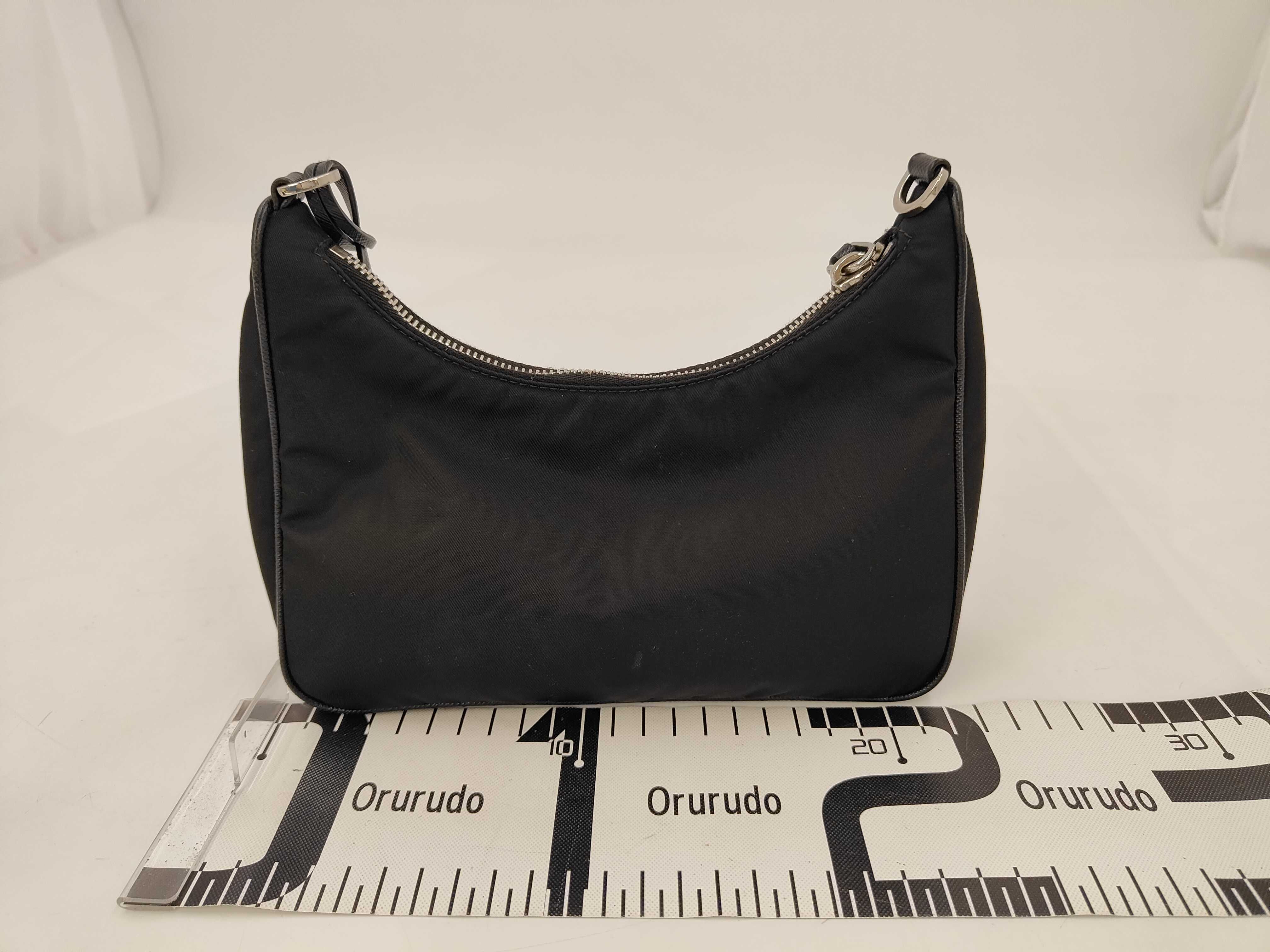 Black Nylon Re-Edition 2005 1BH204 Shoulder Bag — view 2