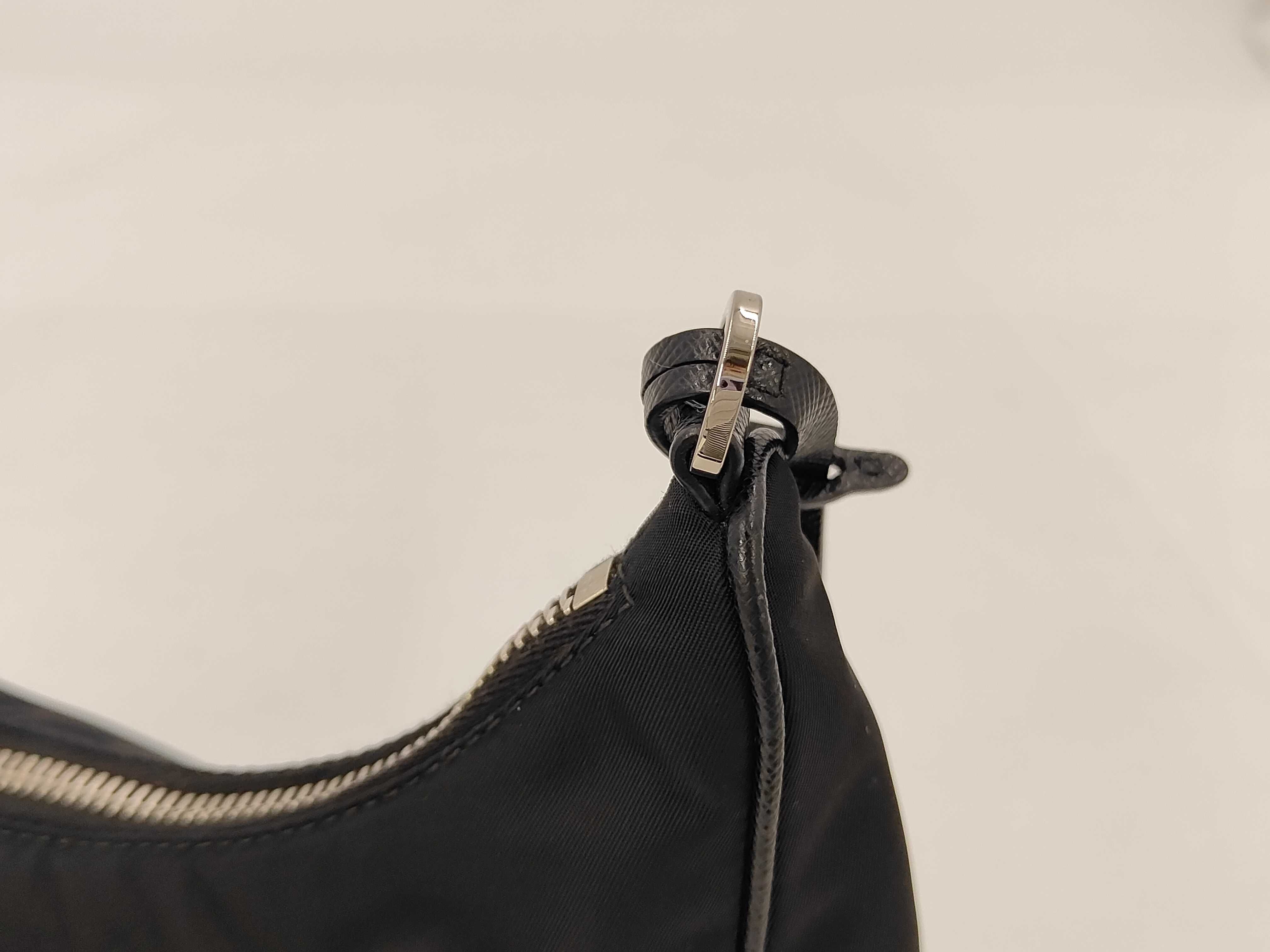 Black Nylon Re-Edition 2005 1BH204 Shoulder Bag — view 10