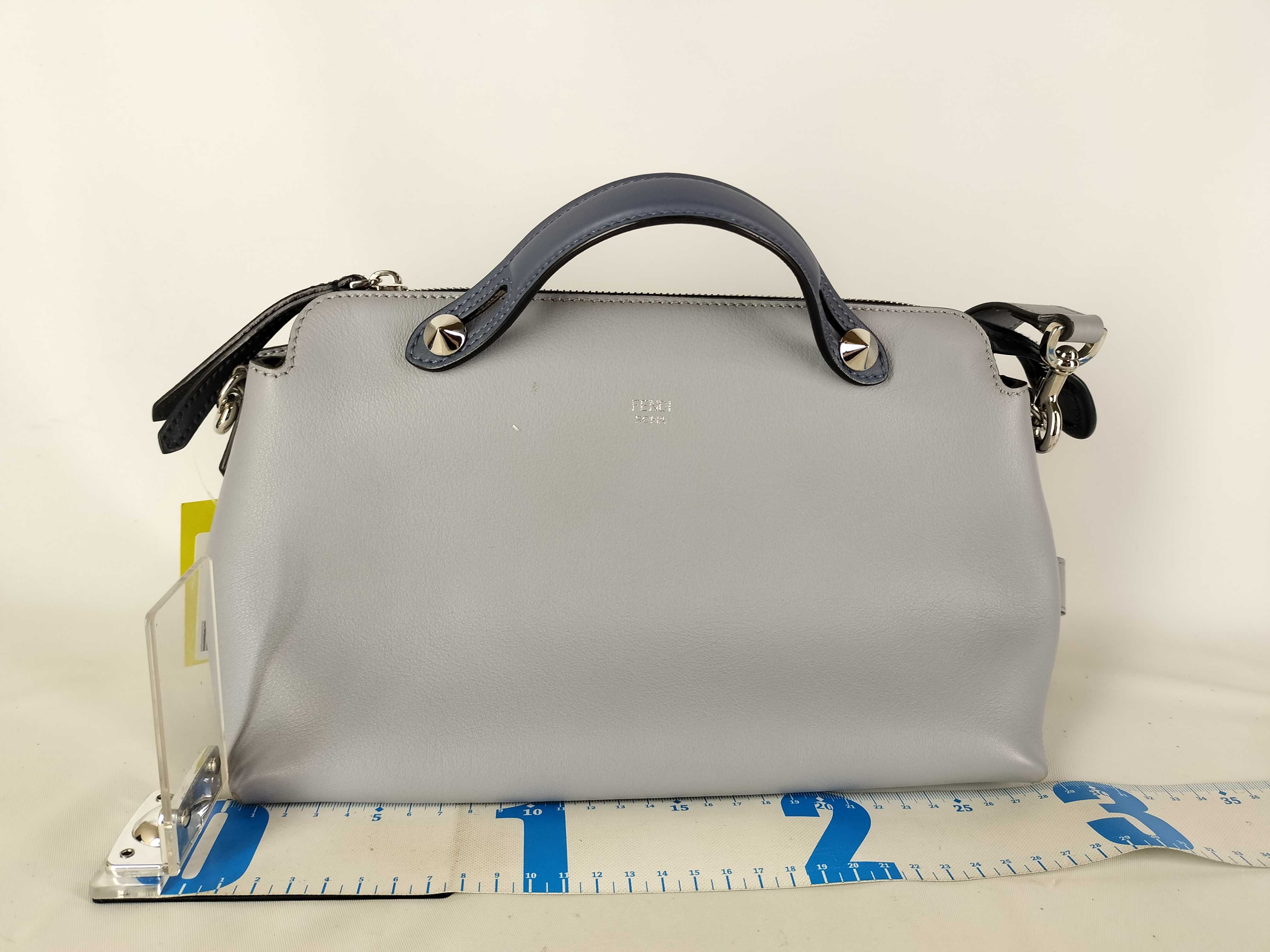 Medium Light Blue Bicolor Handbag 8BL124-5QJ — view 2