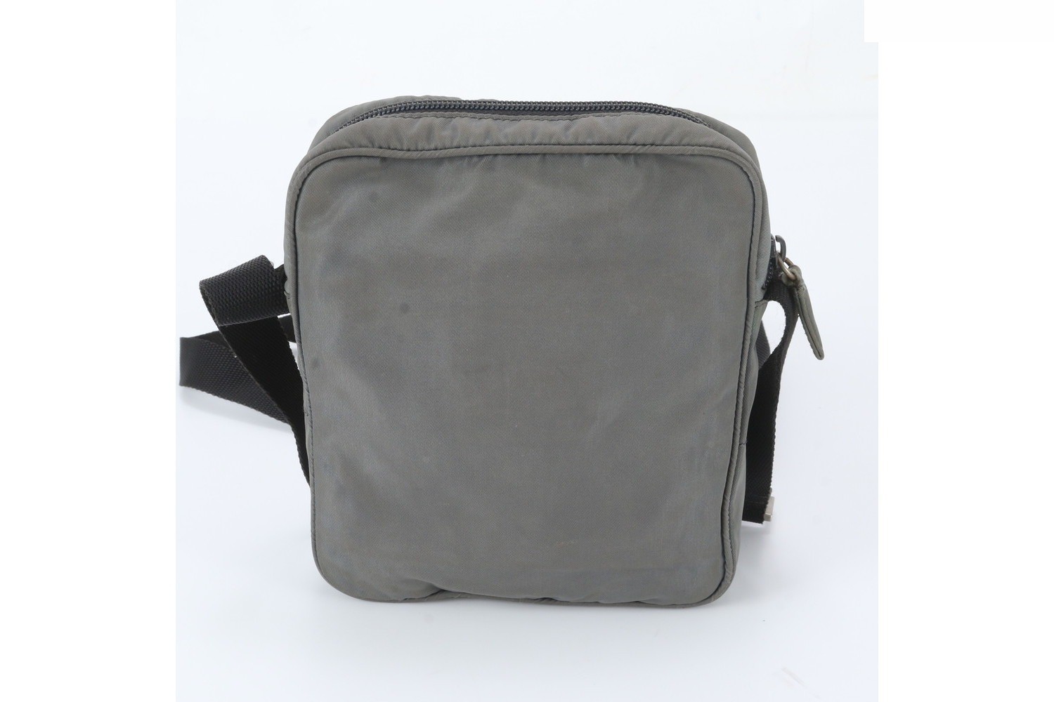 Tessuto Nylon Shoulder Bag, Khaki, Crossbody — view 3