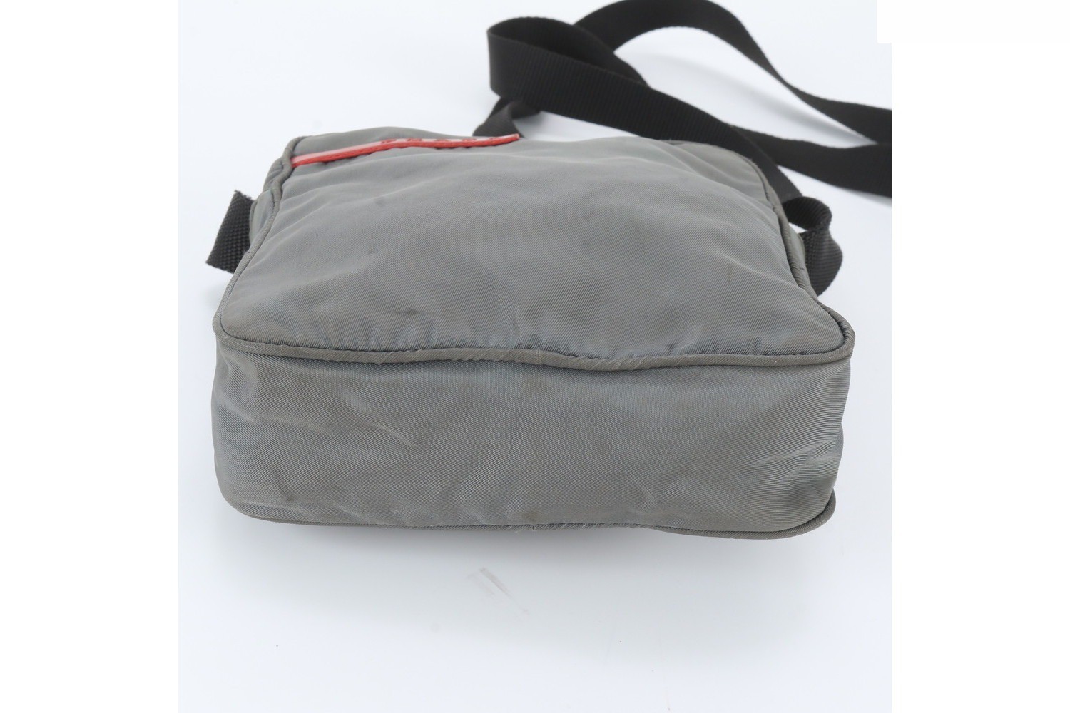 Tessuto Nylon Shoulder Bag, Khaki, Crossbody — view 5