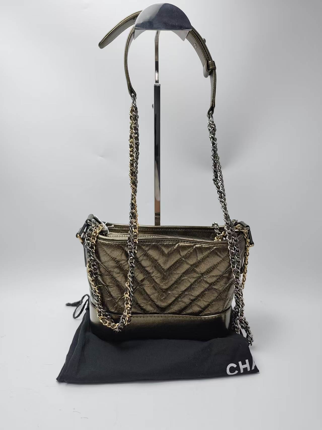 【*Shipped from: China*】CHANEL Gabrielle Leather No.27 Shoulder Bag — view 2