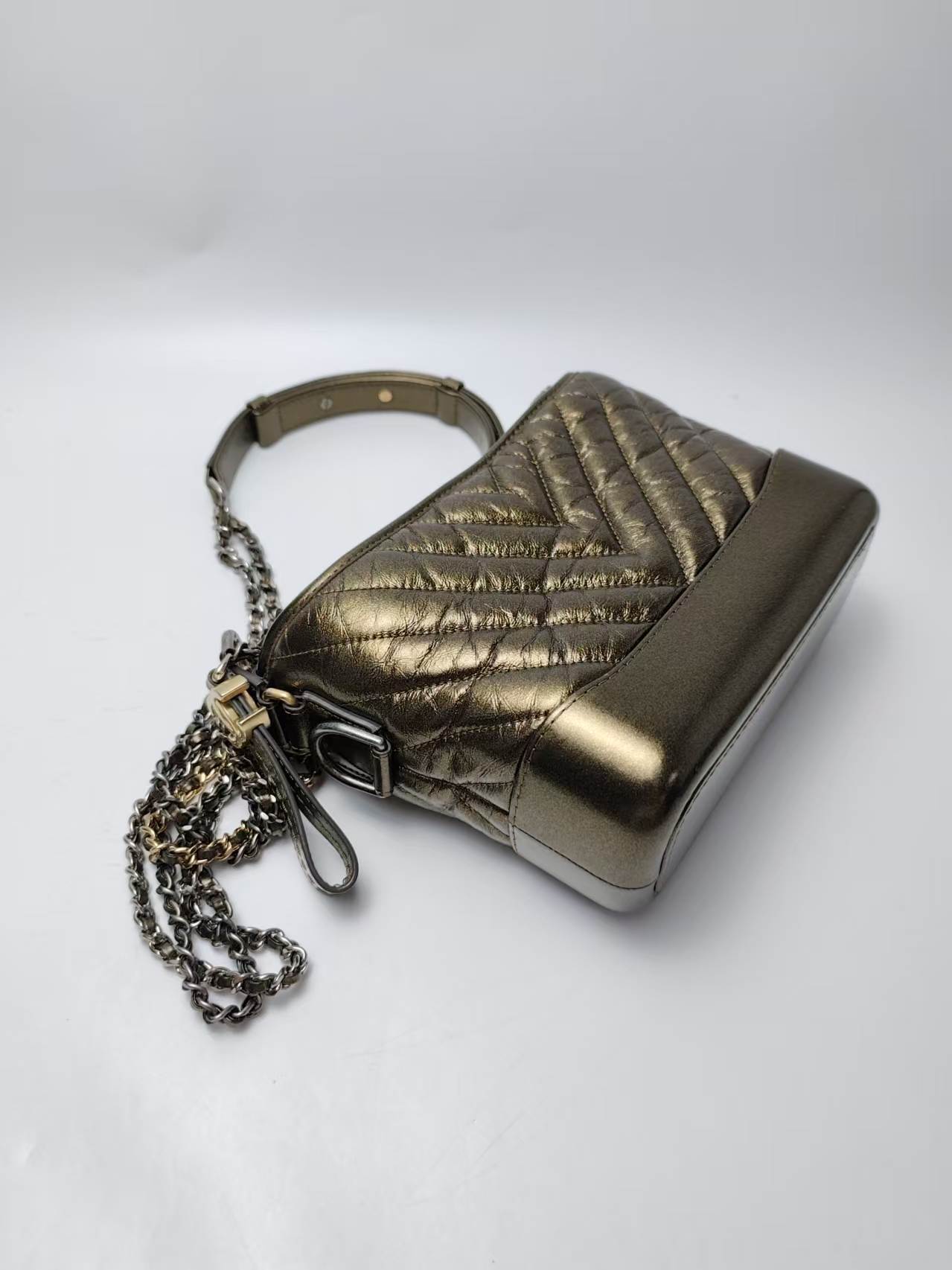 【*Shipped from: China*】CHANEL Gabrielle Leather No.27 Shoulder Bag — view 5