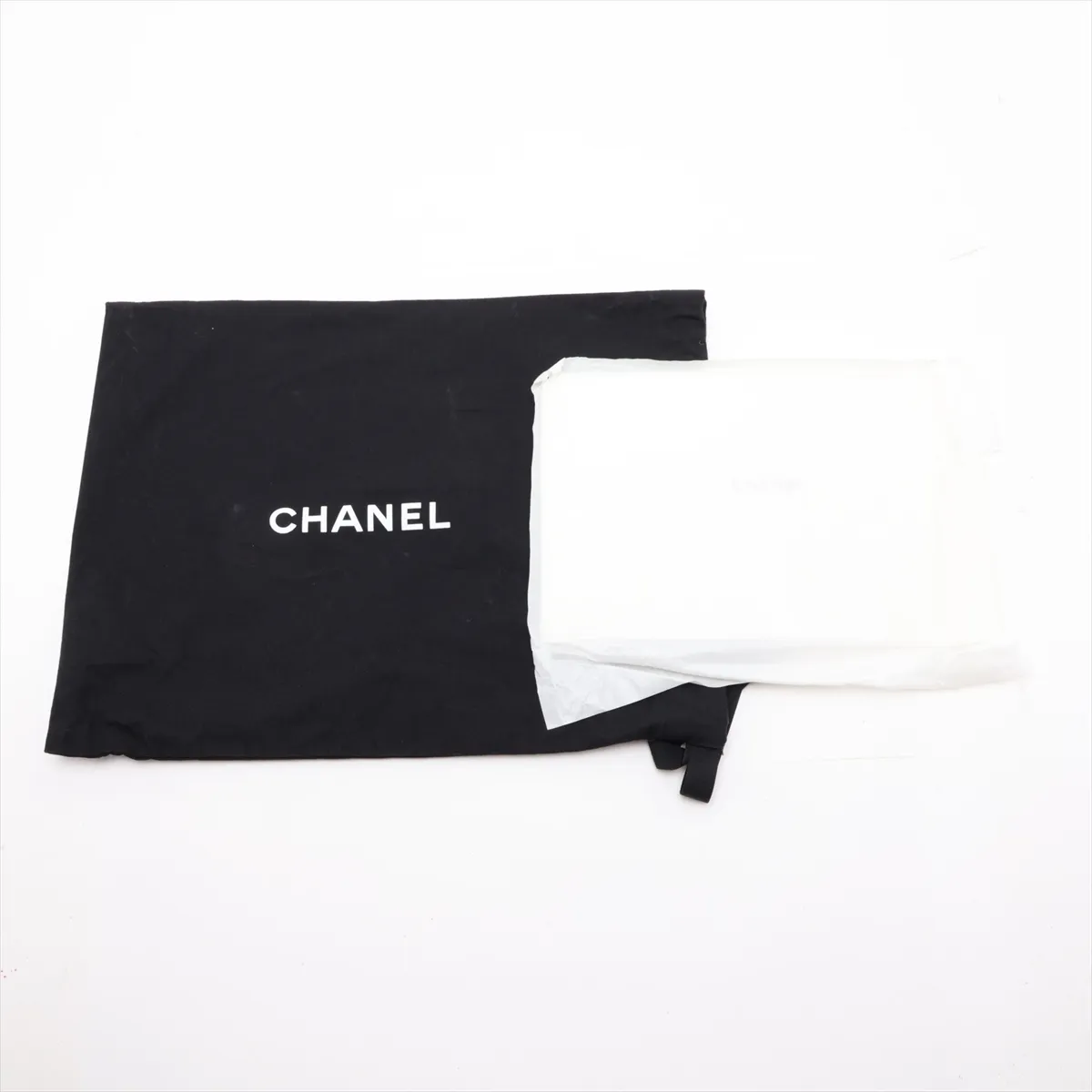 Matelassé Denim Chain Shoulder Bag, Black with Gold Hardware, H6LE1LU1, Random Plate — view 9