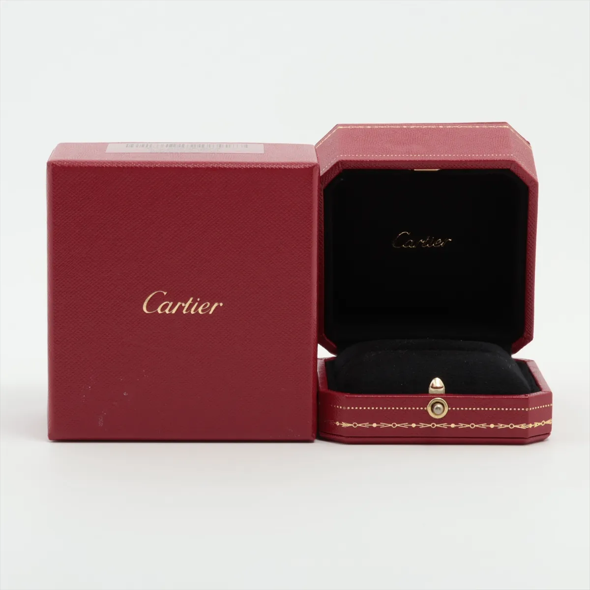 Trinity Ring 750 (Yellow Gold x Pink Gold x White Gold) 5.0g Size 51 LIP156 (Seal marks, dents) — view 5