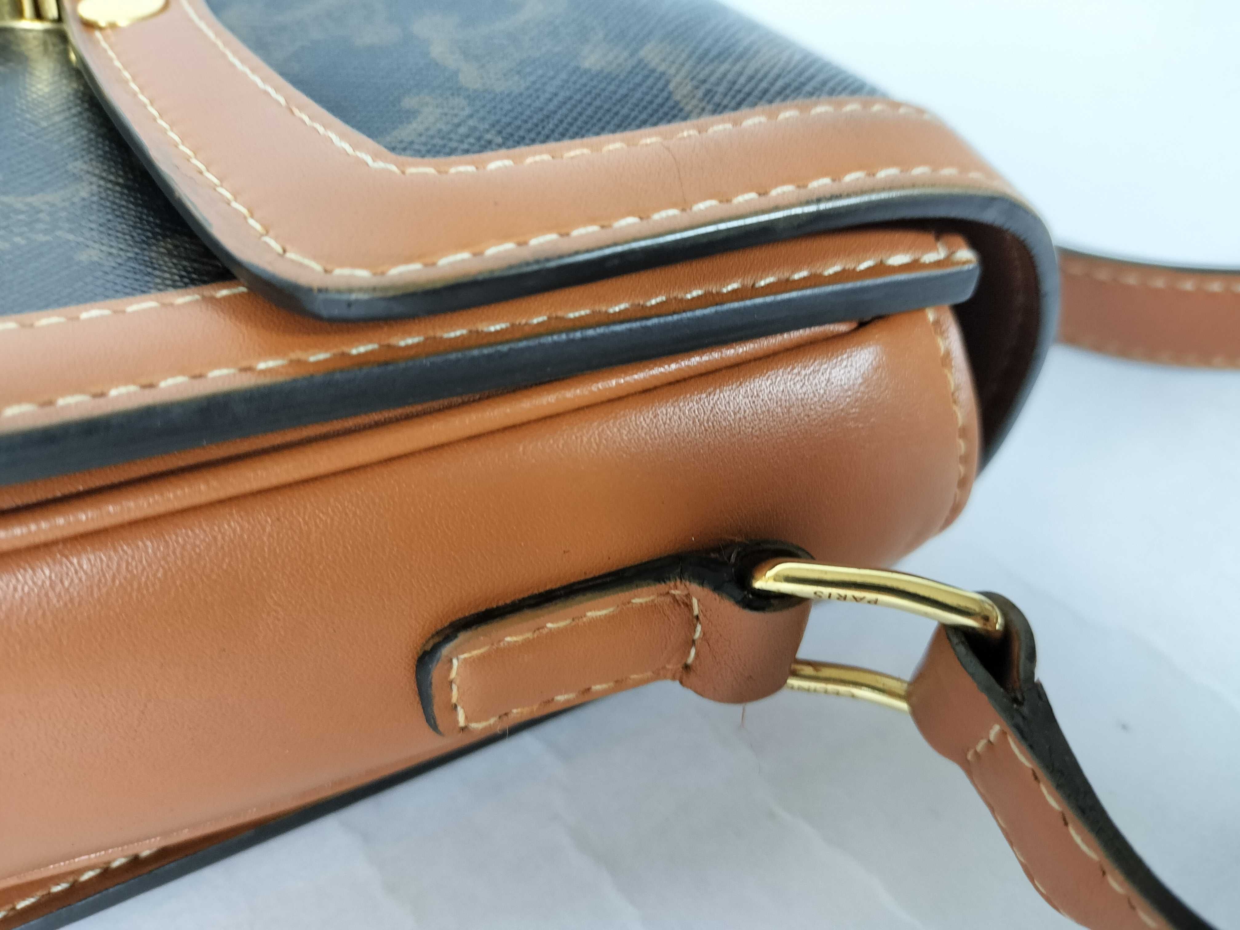 Teen Triomphe Gold Shoulder Bag — view 6