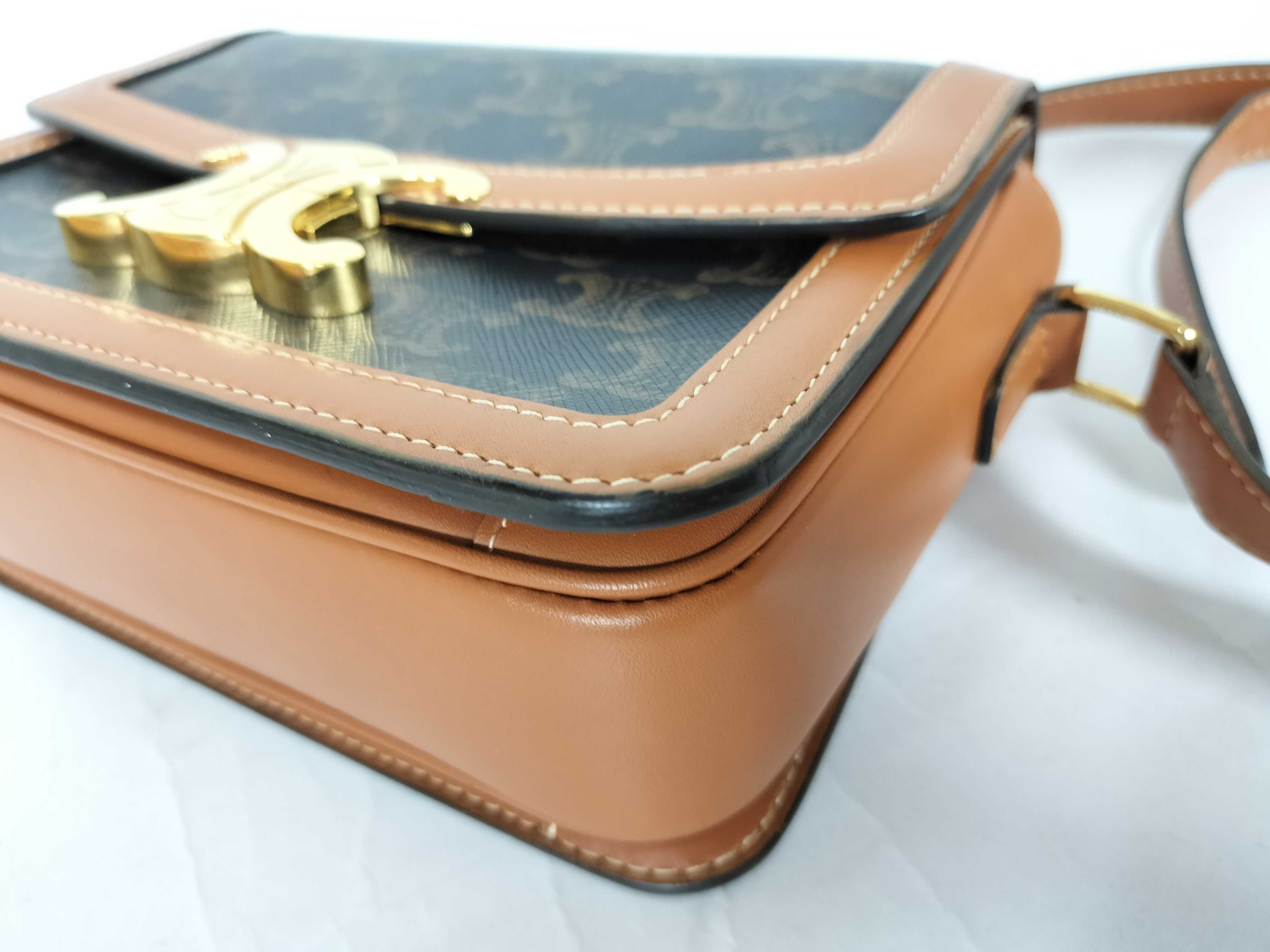 Teen Triomphe Gold Shoulder Bag — view 7