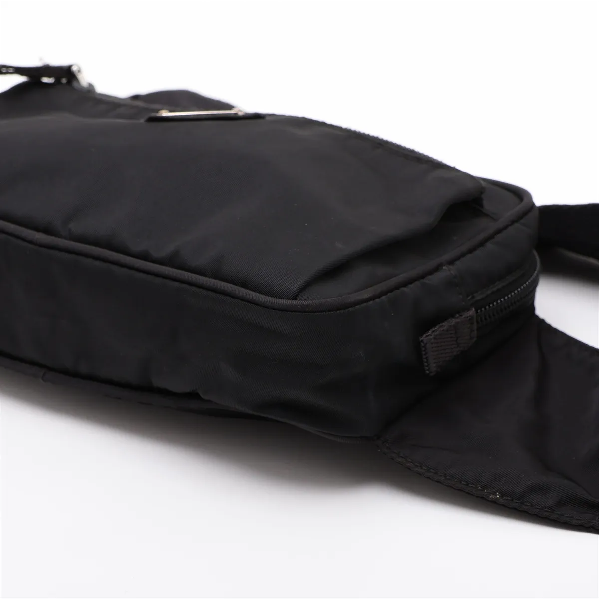 Tessuto Nylon Body Bag, Black — view 3