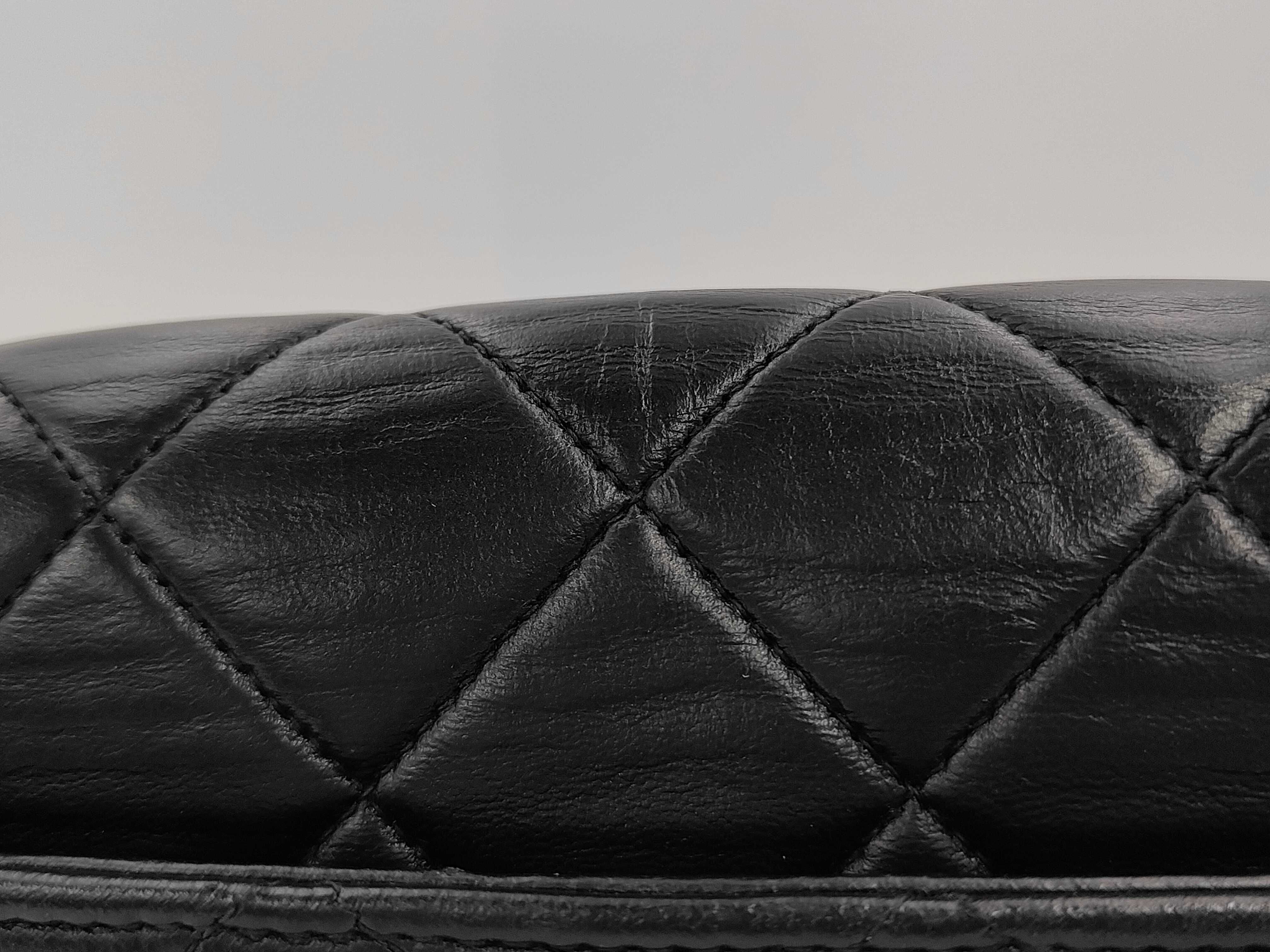 Diana 25 Lambskin Gold Hardware Chain Shoulder Bag (Serial Number 4) — view 3