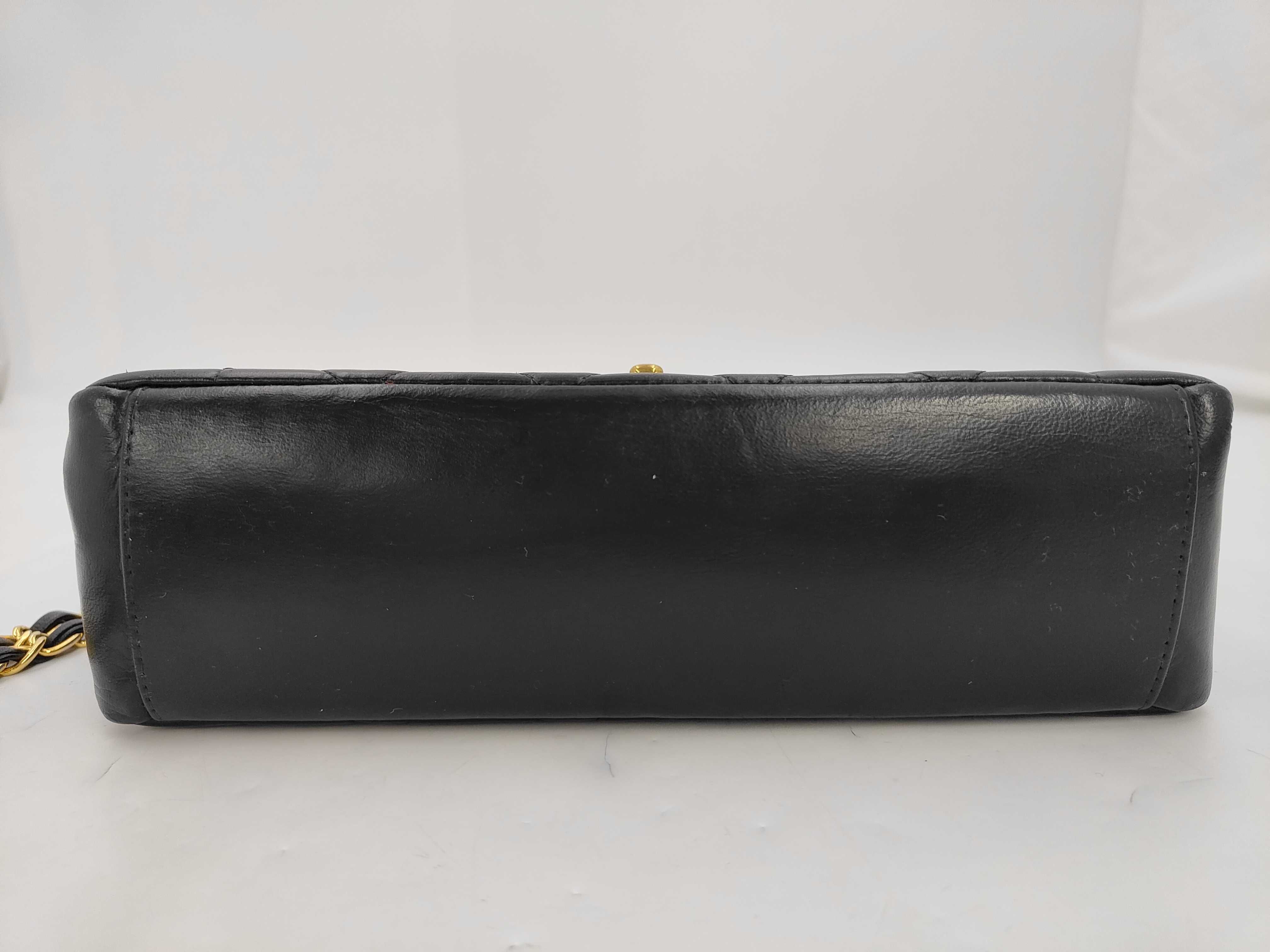 Diana 25 Lambskin Gold Hardware Chain Shoulder Bag (Serial Number 4) — view 7