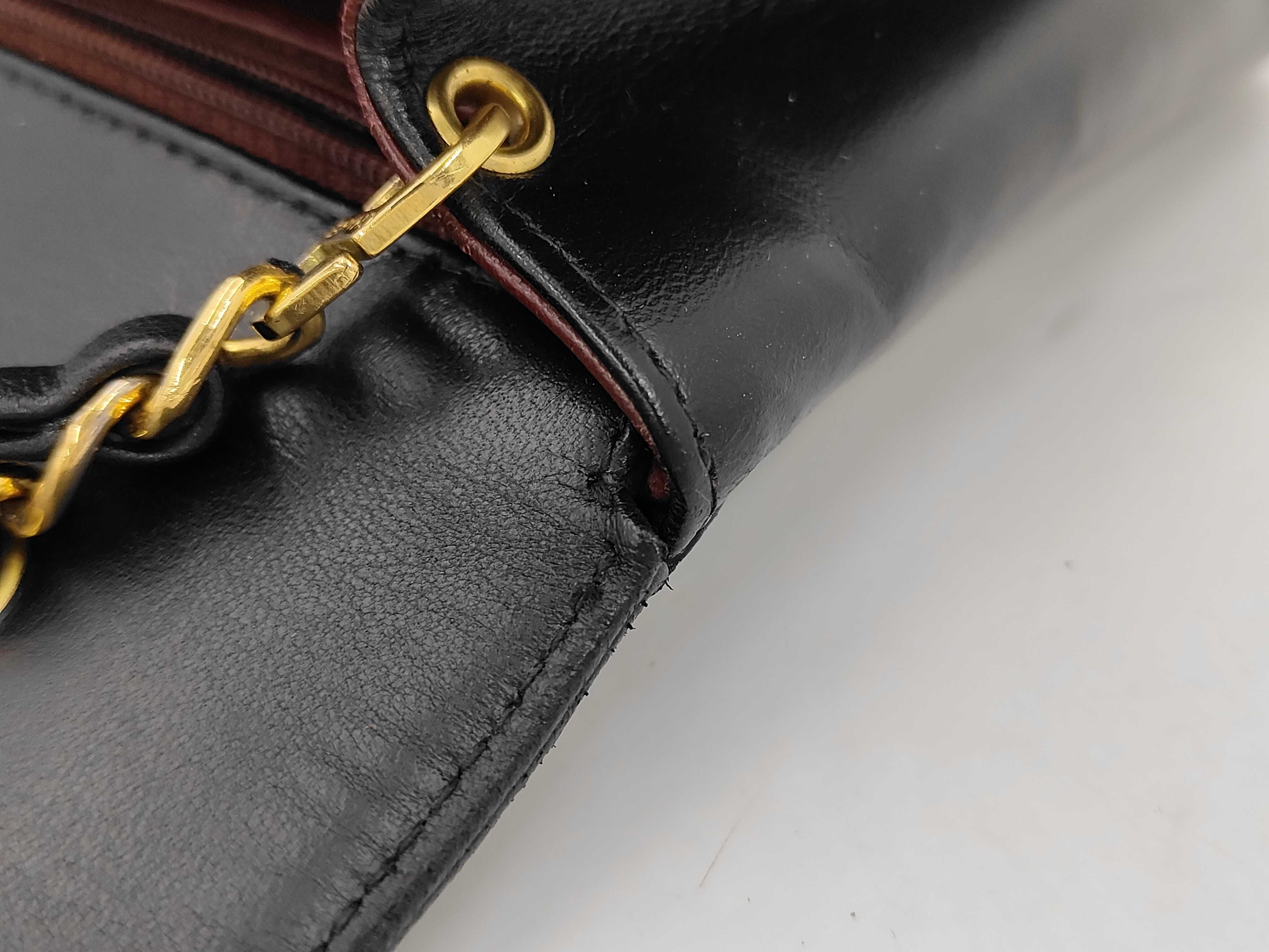 Diana 25 Lambskin Gold Hardware Chain Shoulder Bag (Serial Number 4) — view 9