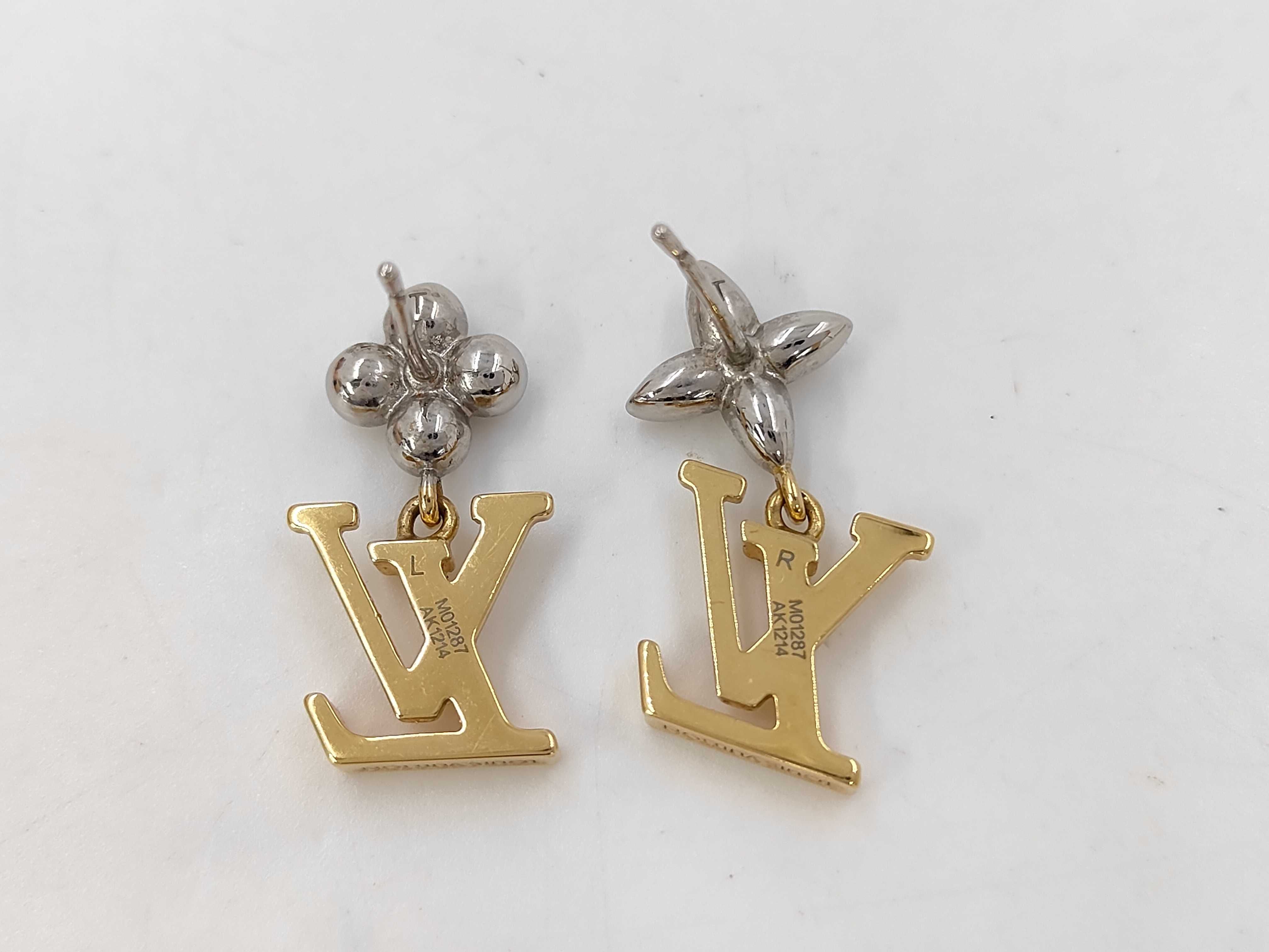 Iconic Flower Gold Earrings — view 2