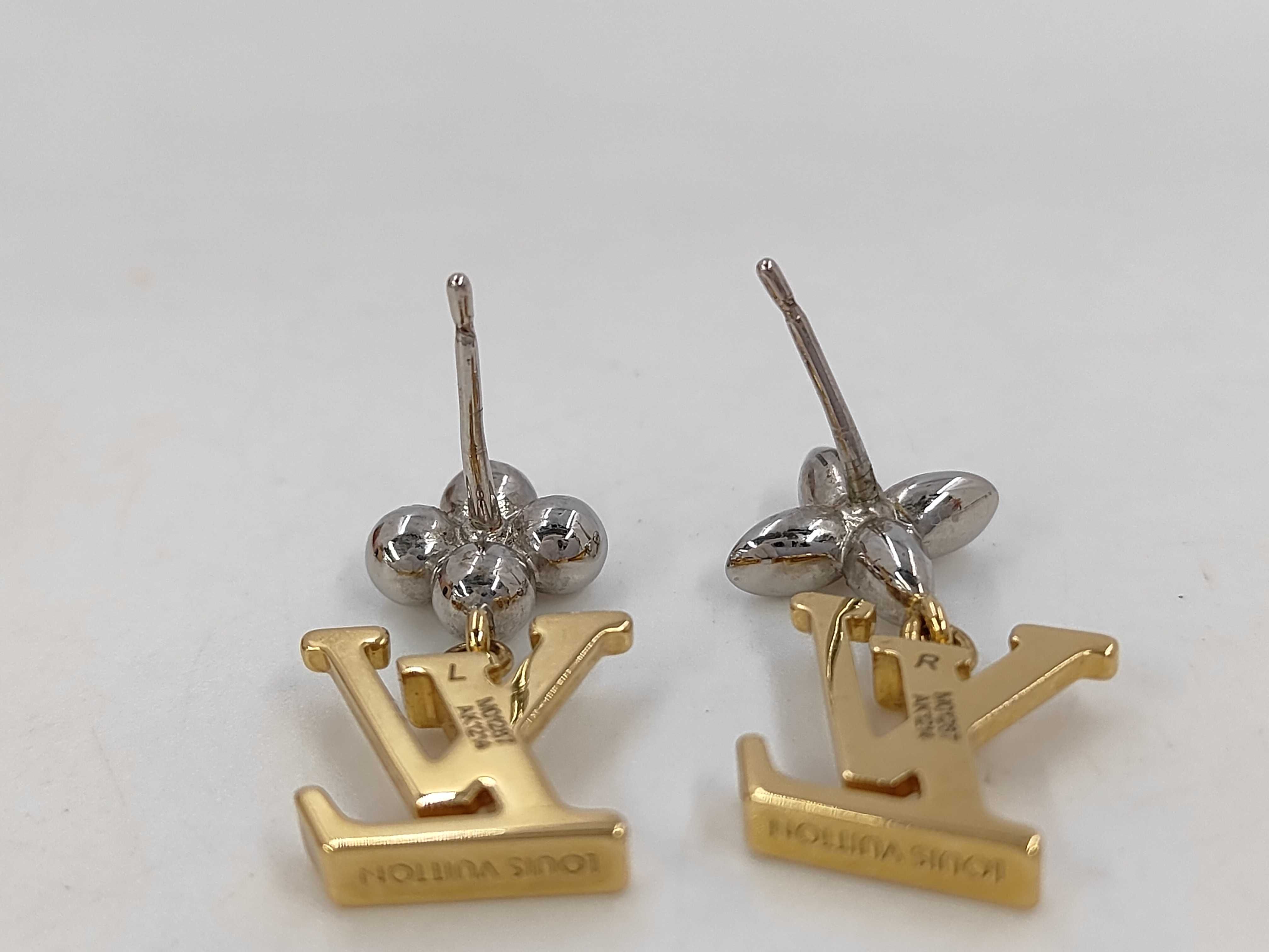 Iconic Flower Gold Earrings — view 3
