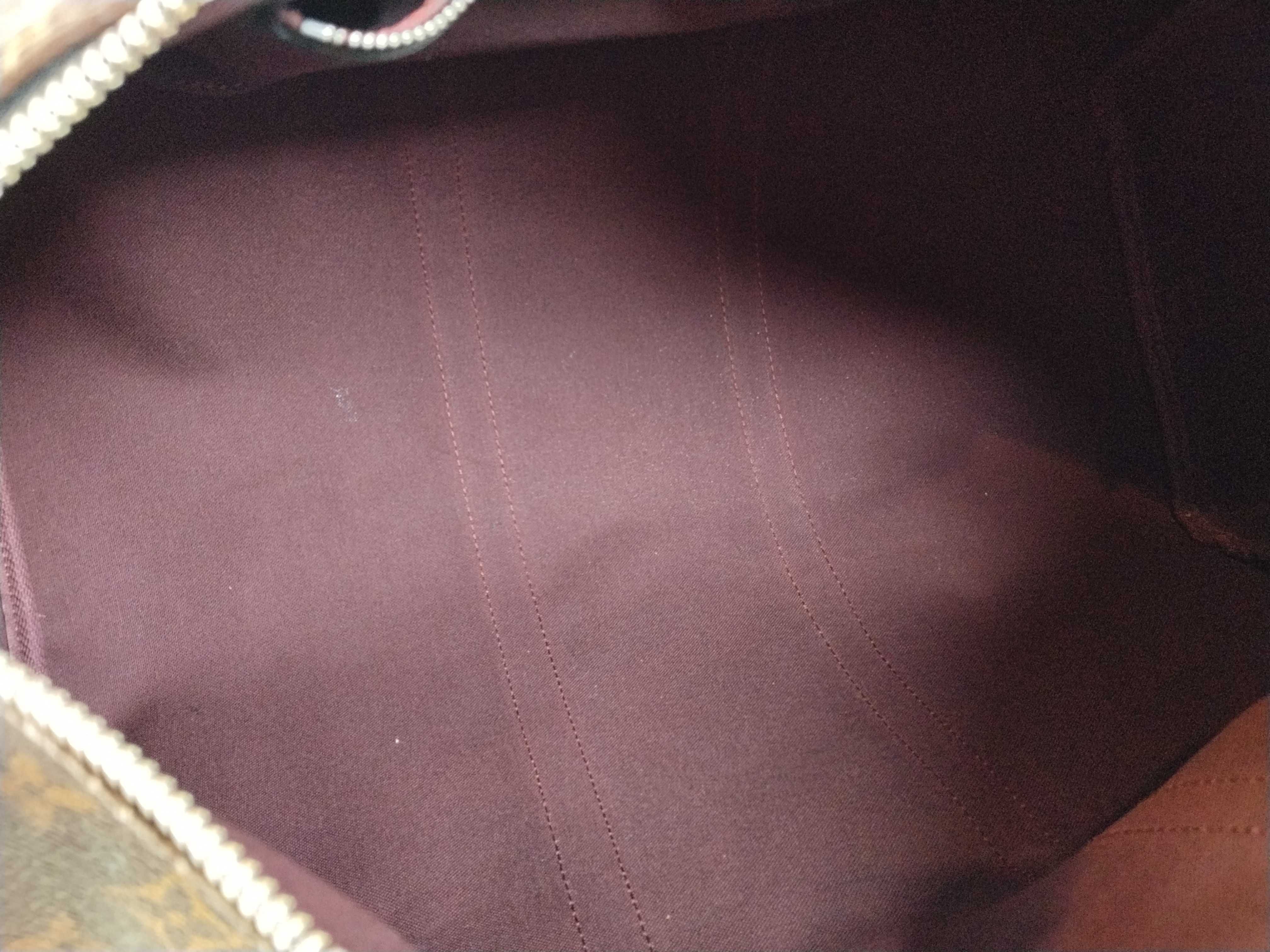 Monogram PH- Macassar Keepall Bandouliere Duffle Bag Monogram Brown Canvas Boston Bag — view 10
