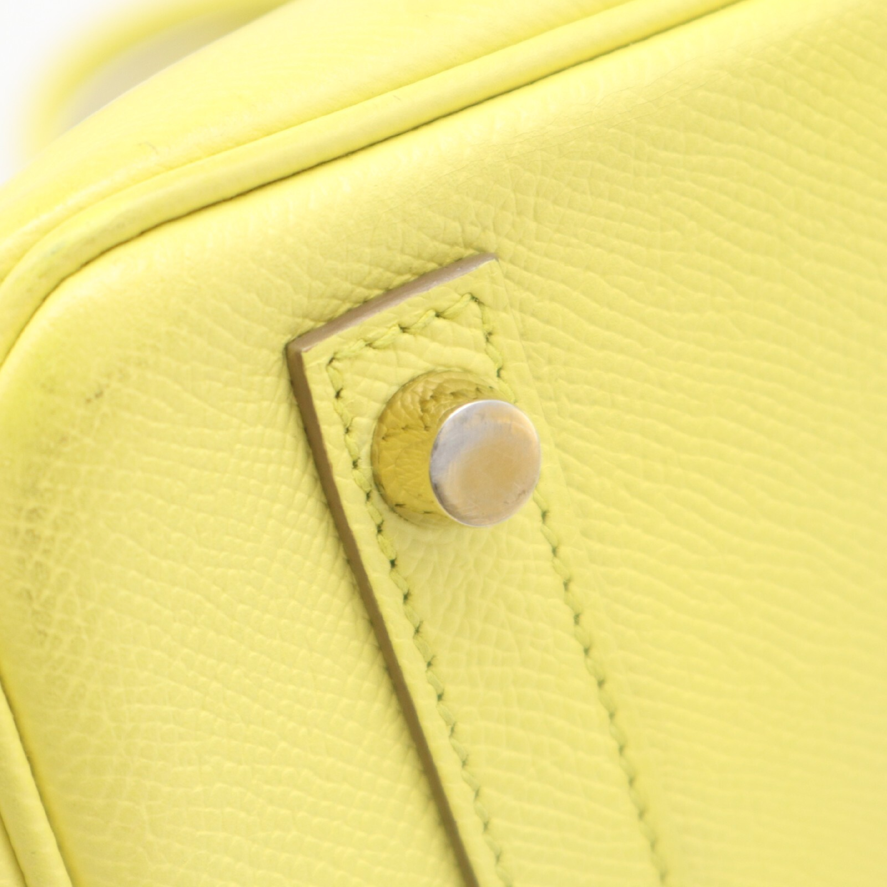 Veau Epsom Birkin 30 Soufflé Q Stamp Handbag — view 11
