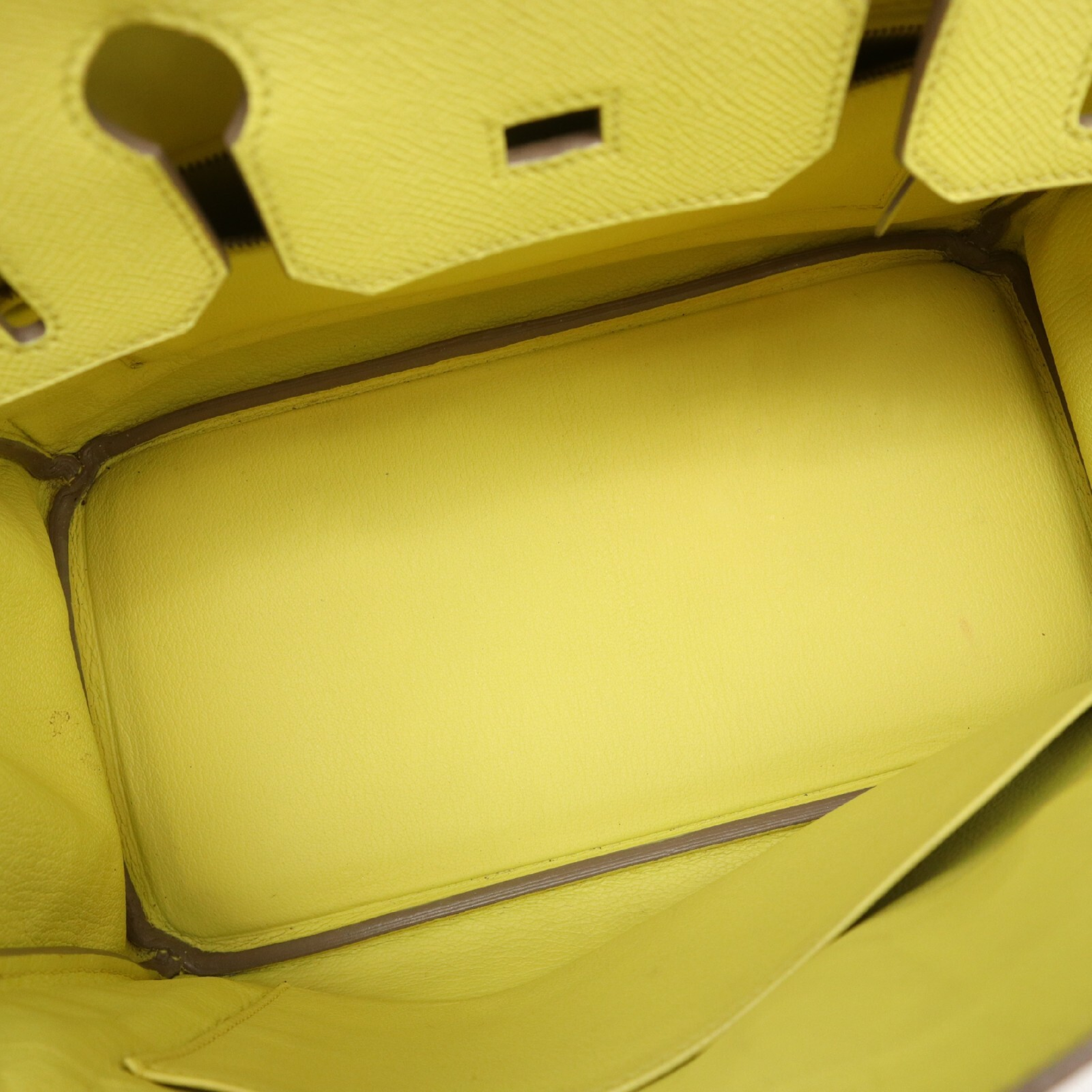 Veau Epsom Birkin 30 Soufflé Q Stamp Handbag — view 12