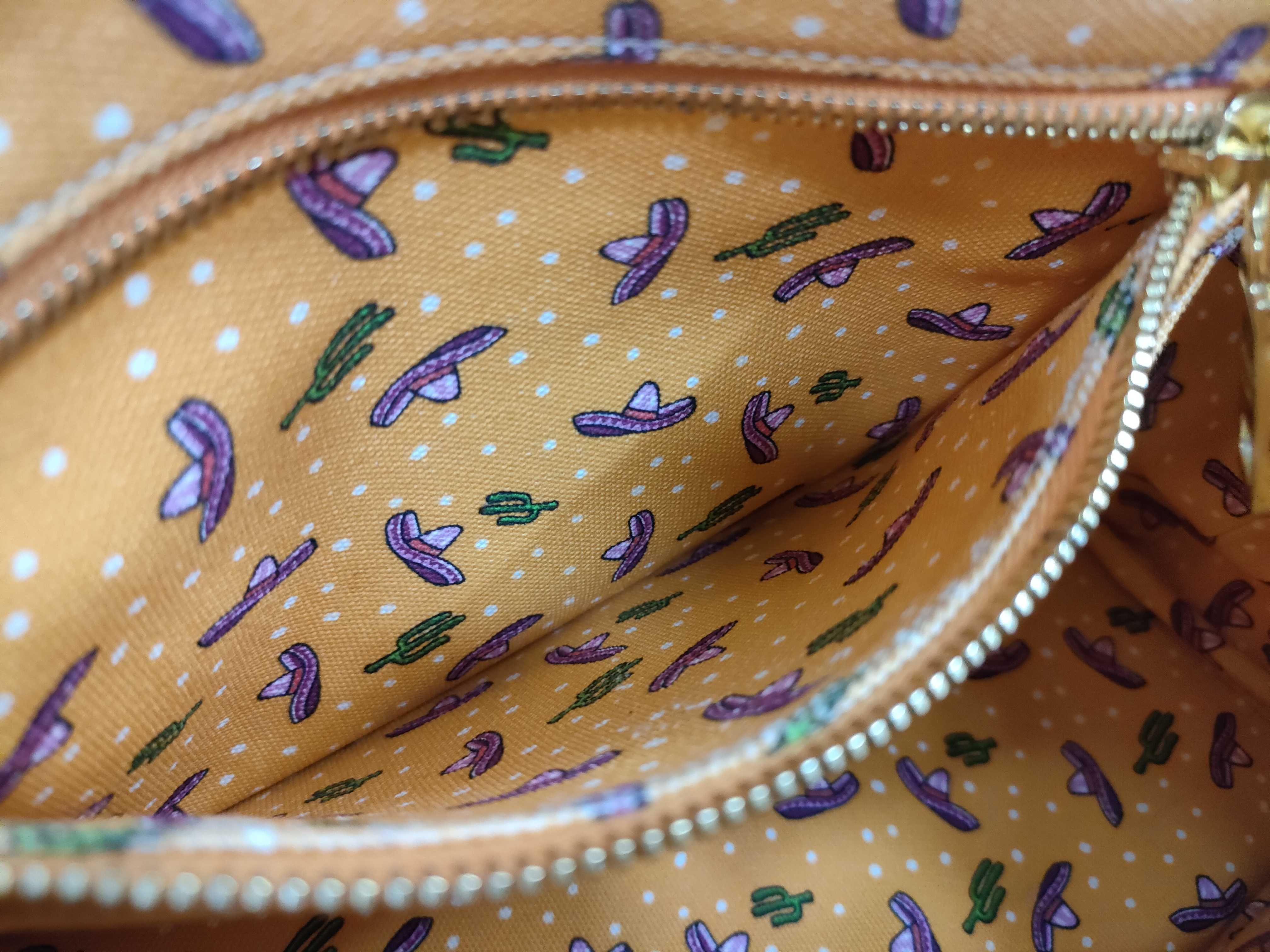 Canapa Mini 2-Way Tote Bag, Mexican Pattern Tote Bag — view 11