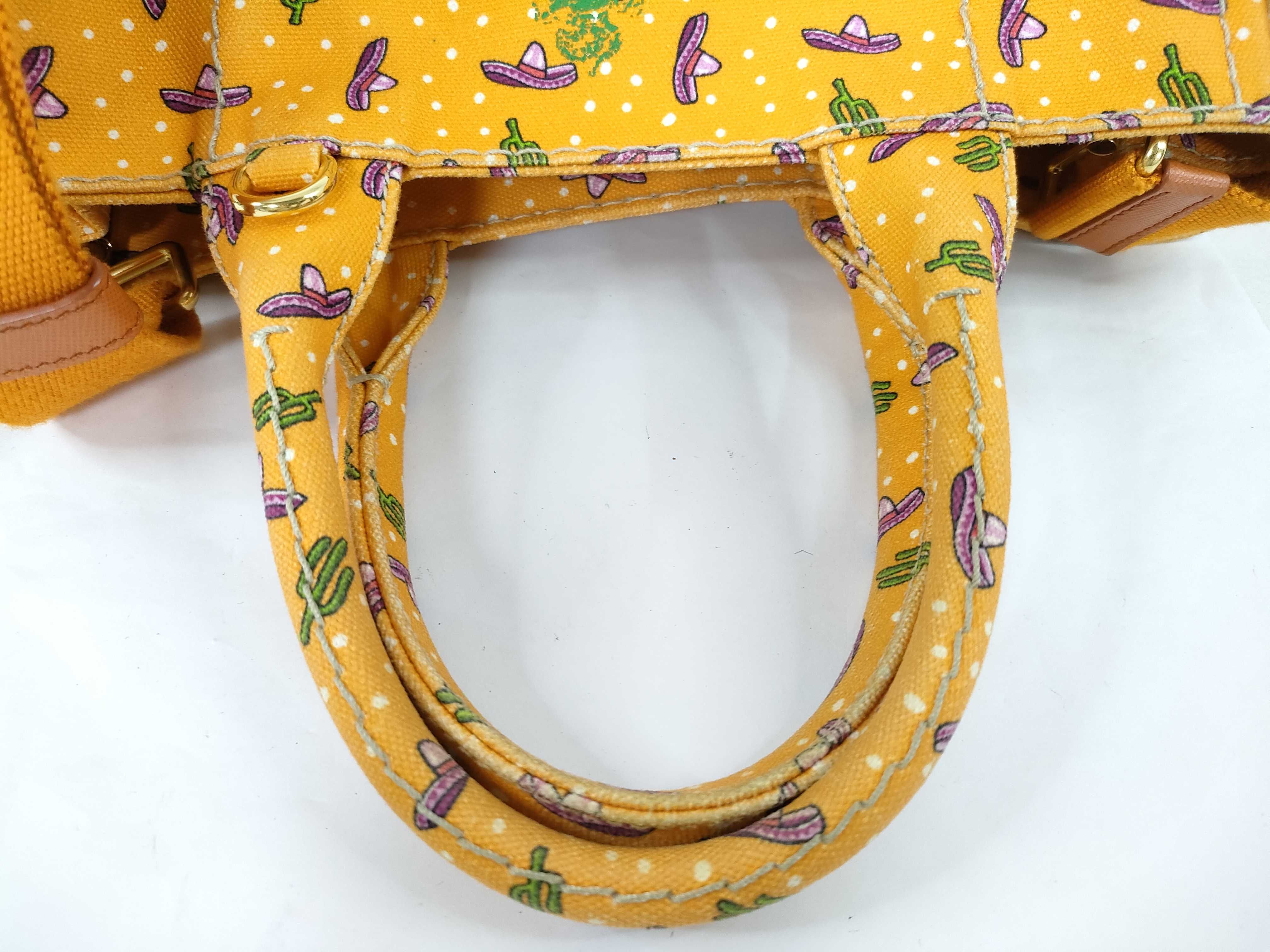 Canapa Mini 2-Way Tote Bag, Mexican Pattern Tote Bag — view 3