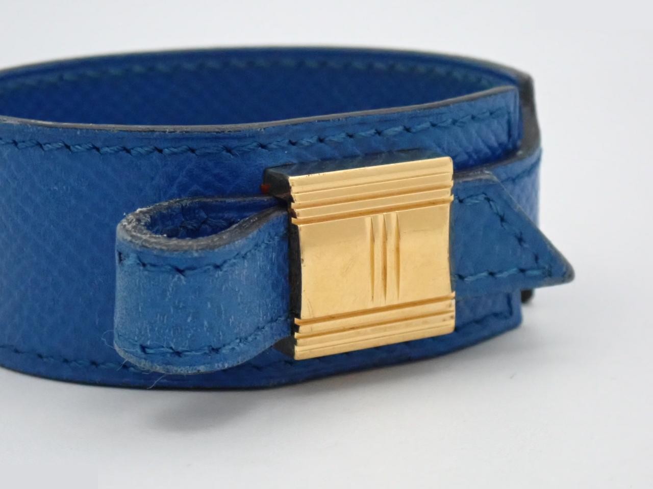 Artemis bracelet, gold and blue, approximately 27cm in length. — view 3