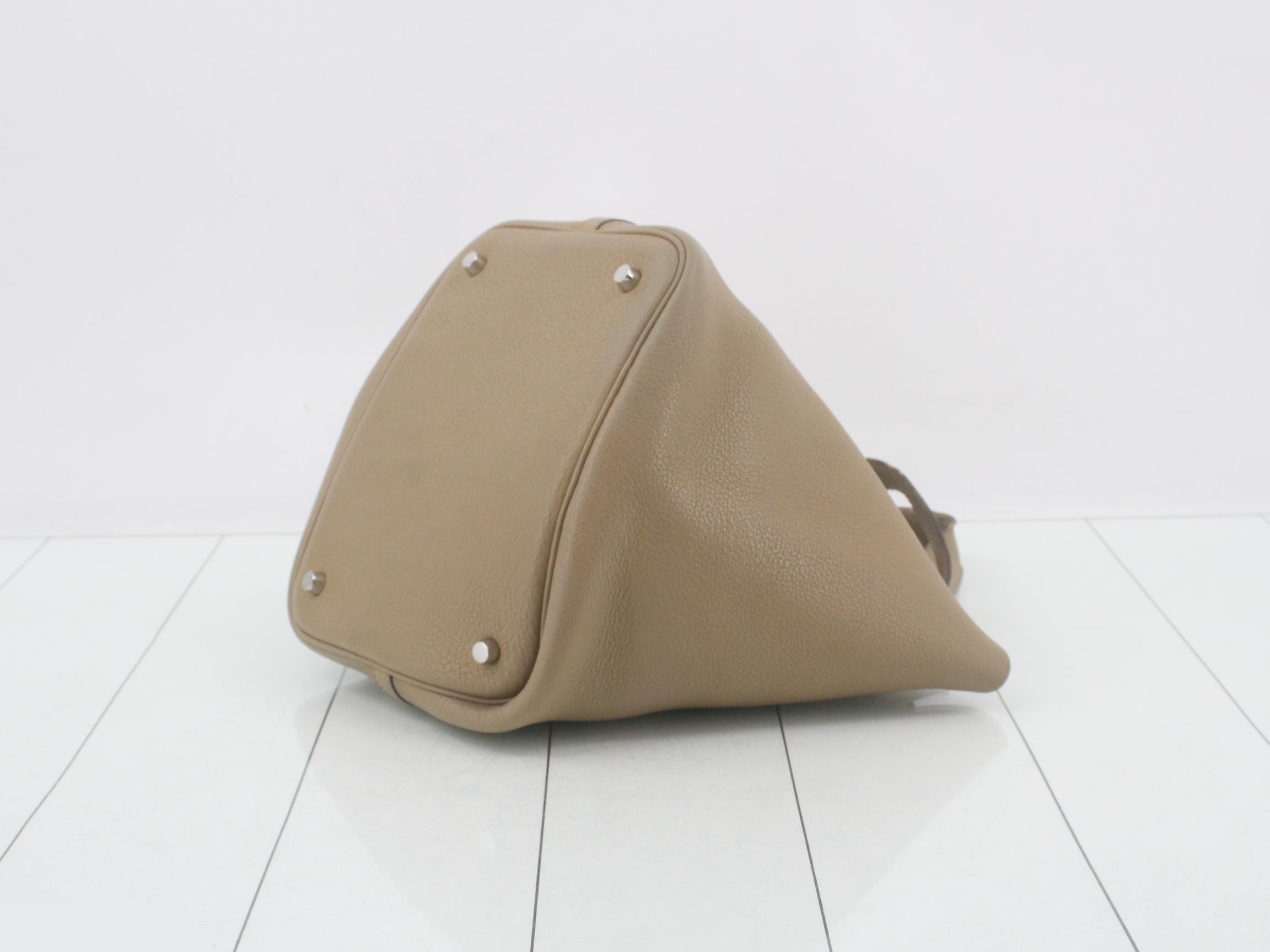 Picotin, K stamp, Etoupe, Silver hardware — view 6