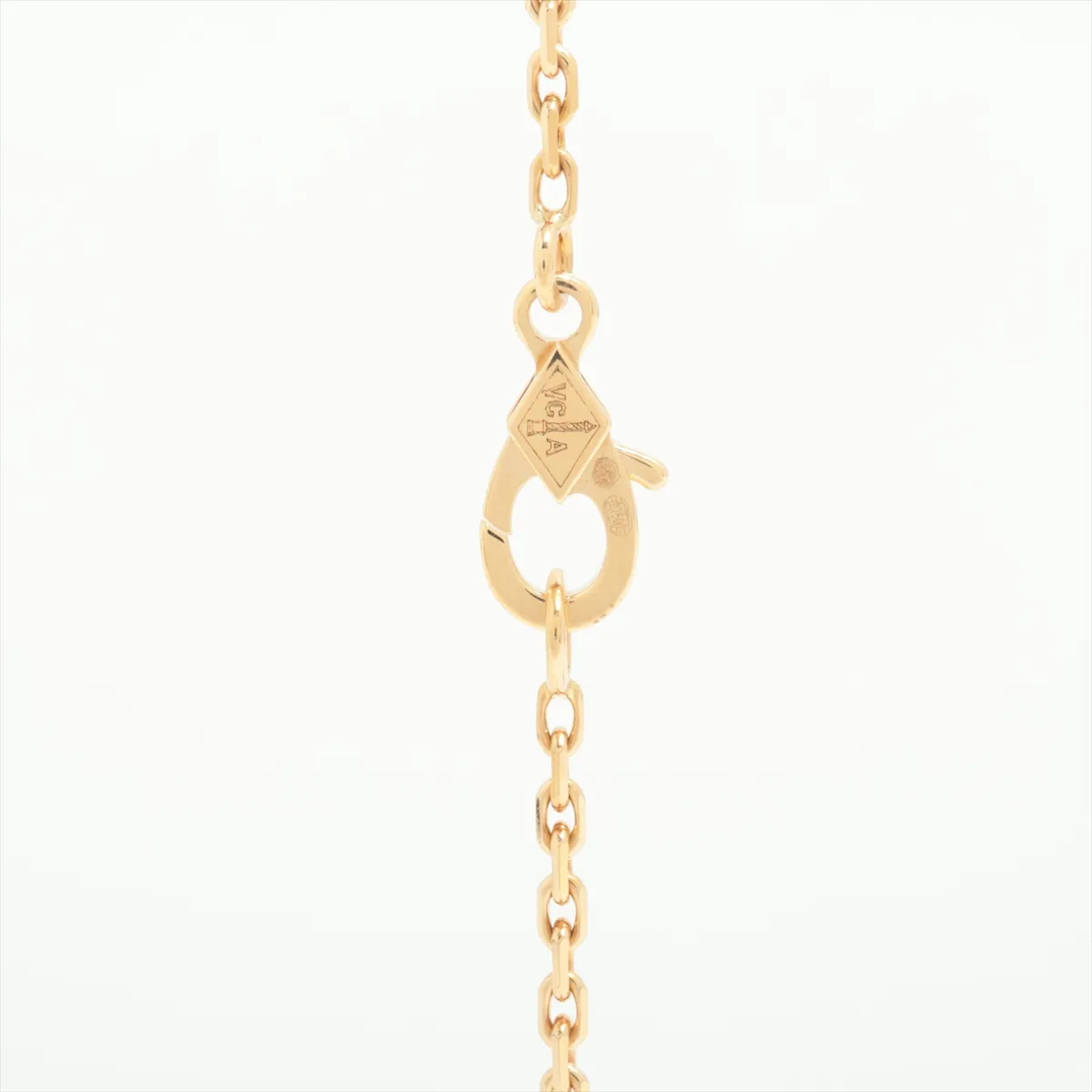 Magic Alhambra Long Shell Necklace, 750 (Yellow Gold), 15.4g, JE588887, — view 3