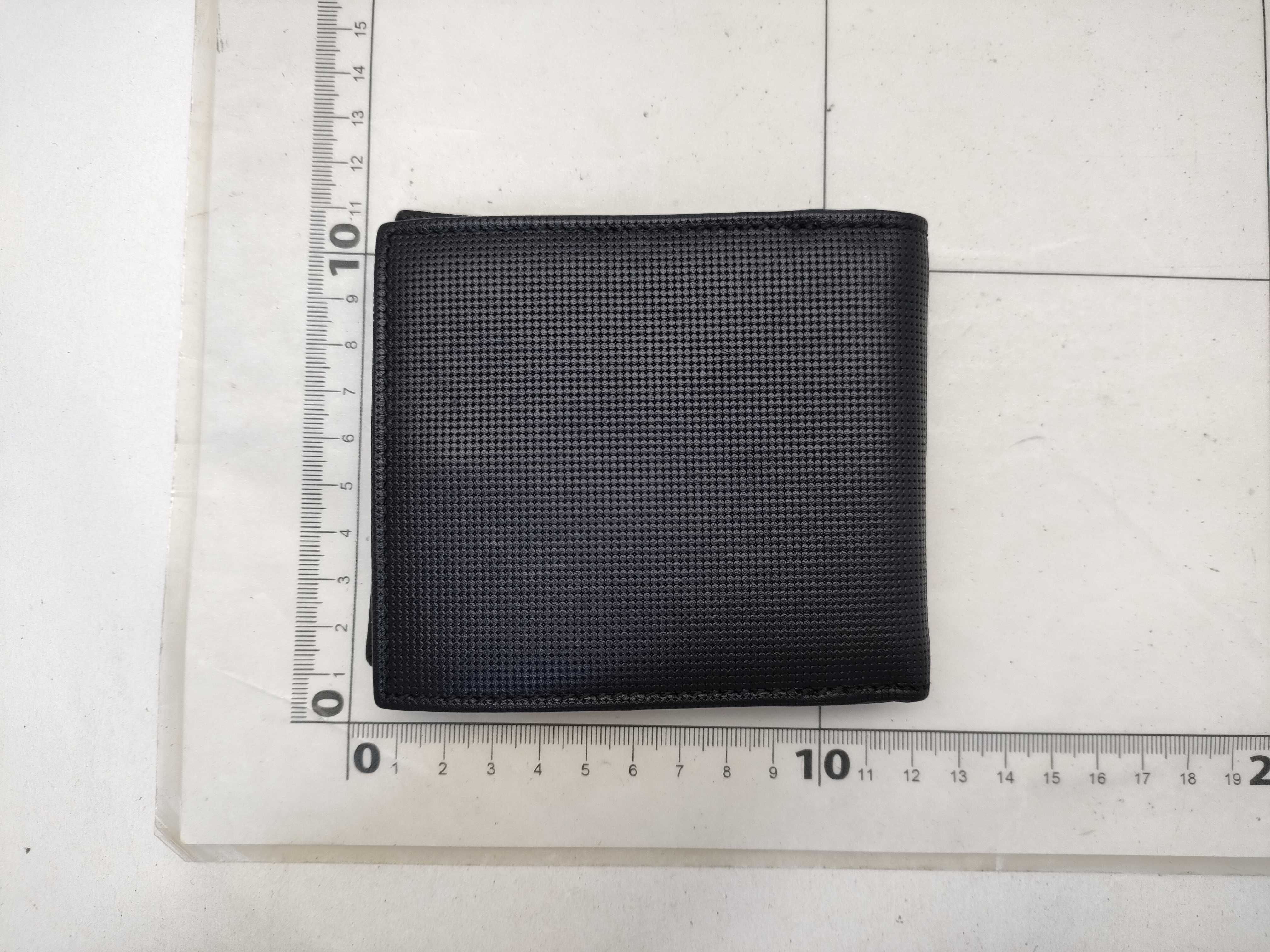 Leather Black Bi-fold Wallet — view 2
