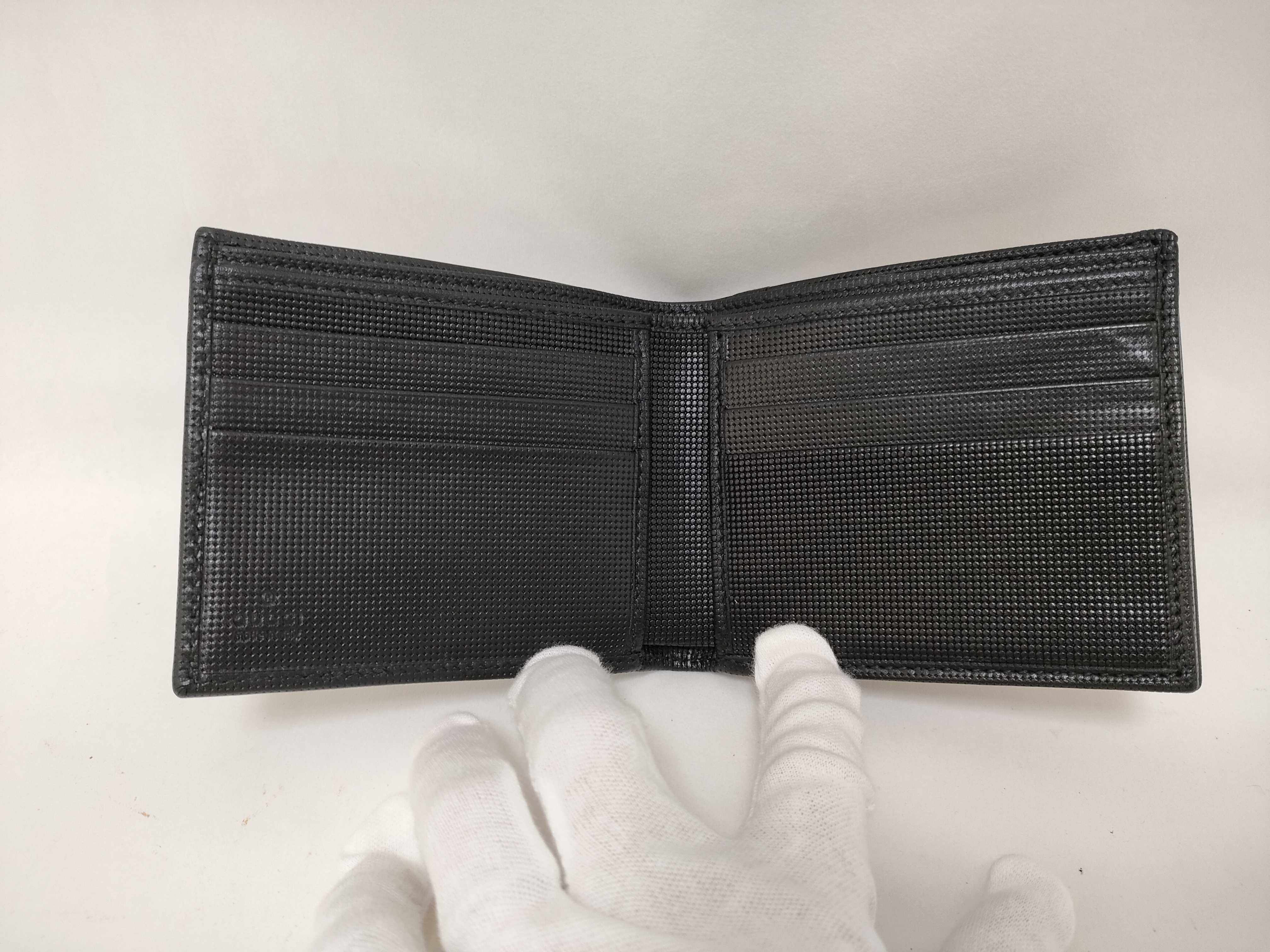 Leather Black Bi-fold Wallet — view 7