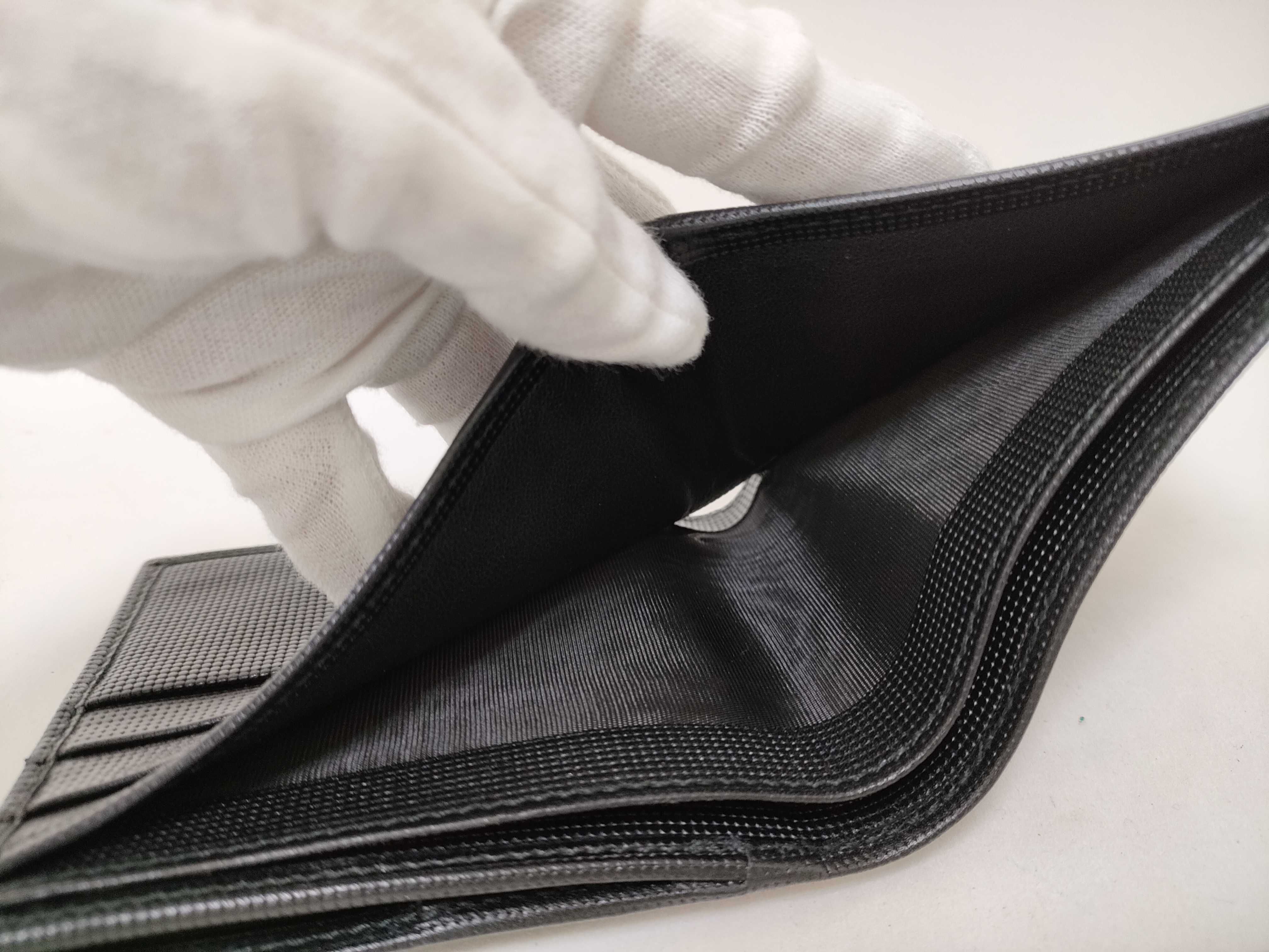 Leather Black Bi-fold Wallet — view 8