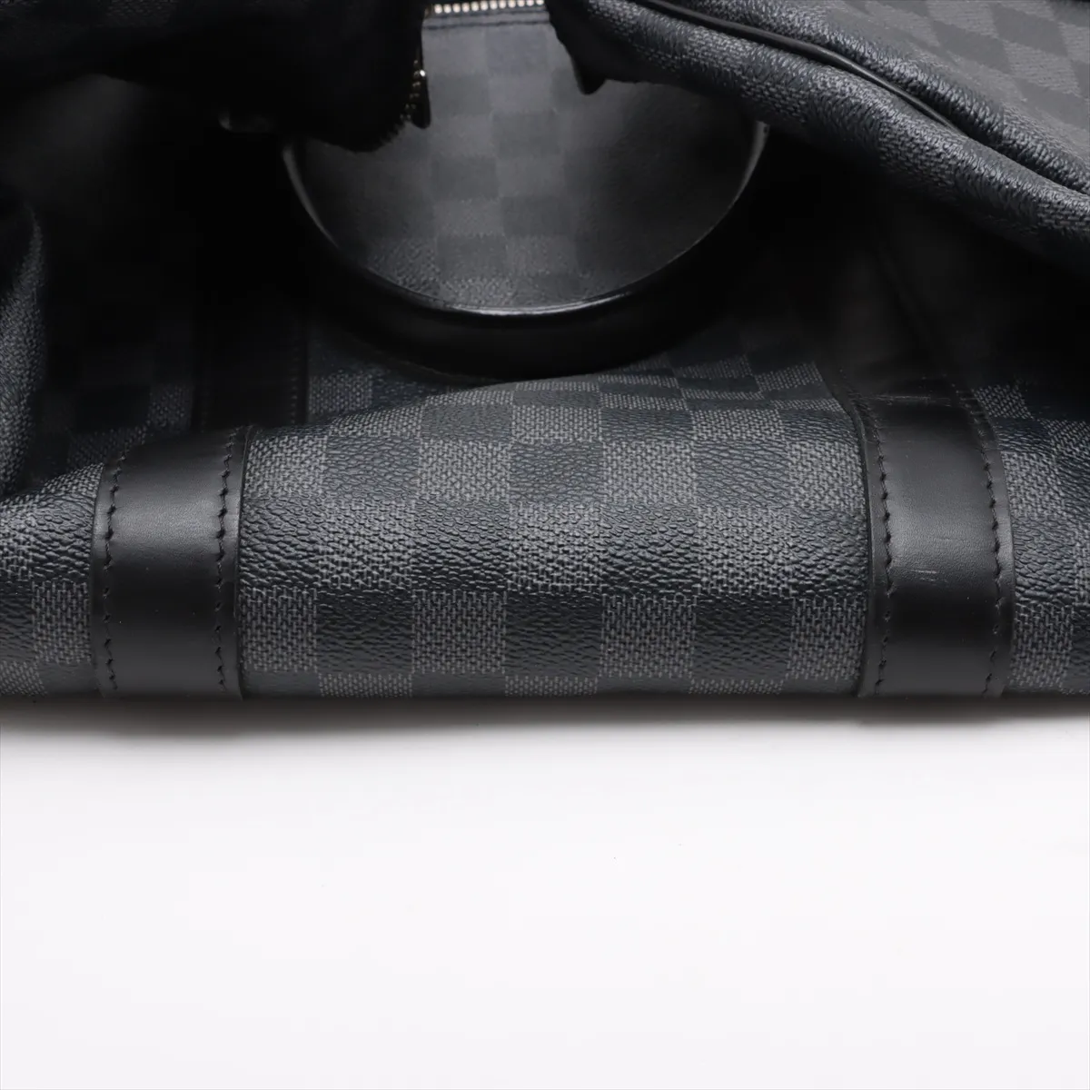 Damier Graphite Keepall Bandouliere 55 N41413 MB4098 Black — view 10