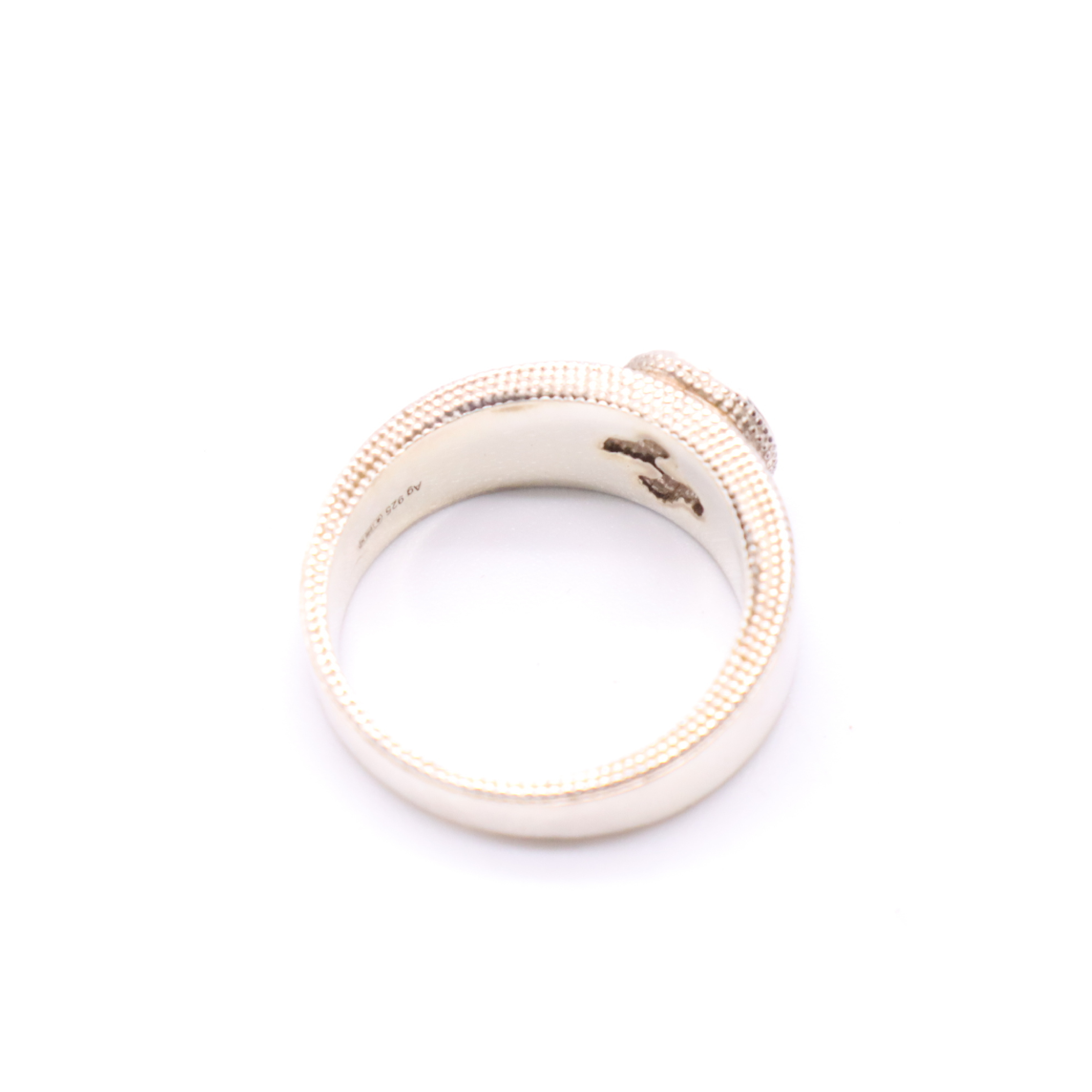 SV925 Interlocking G Ring, 9.4g, with box and dust bag. — view 5