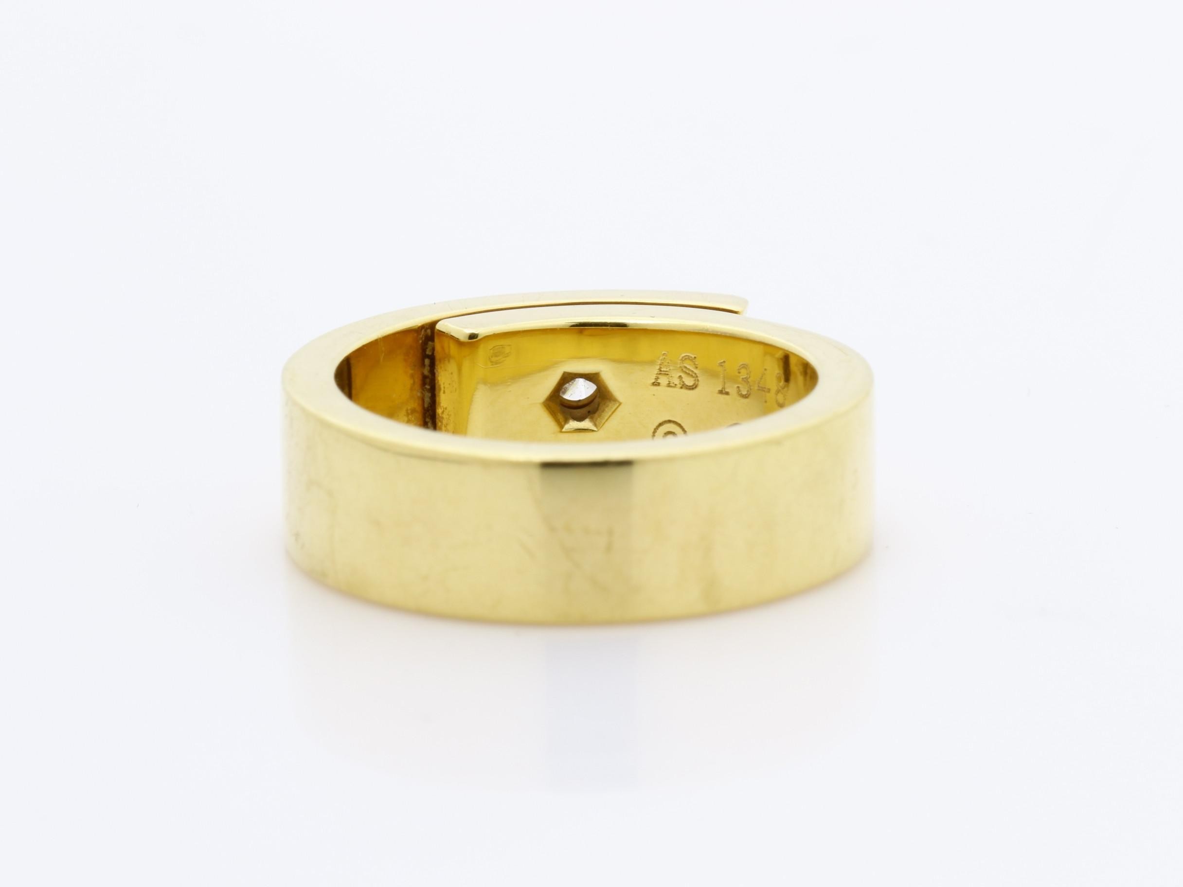 Other lines: Precious metals/rings, Anniversary ring, 750YG, diamond — view 4