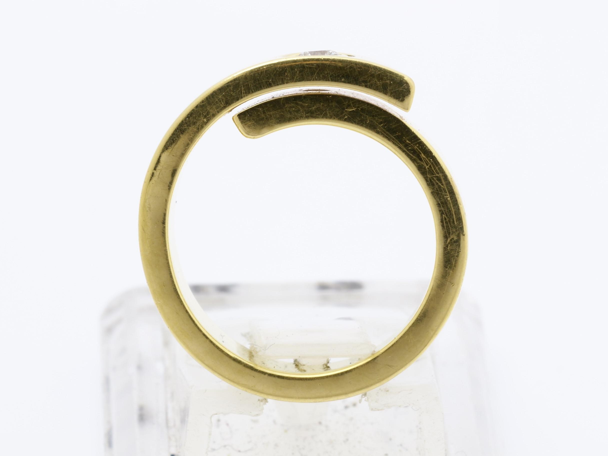 Other lines: Precious metals/rings, Anniversary ring, 750YG, diamond — view 5