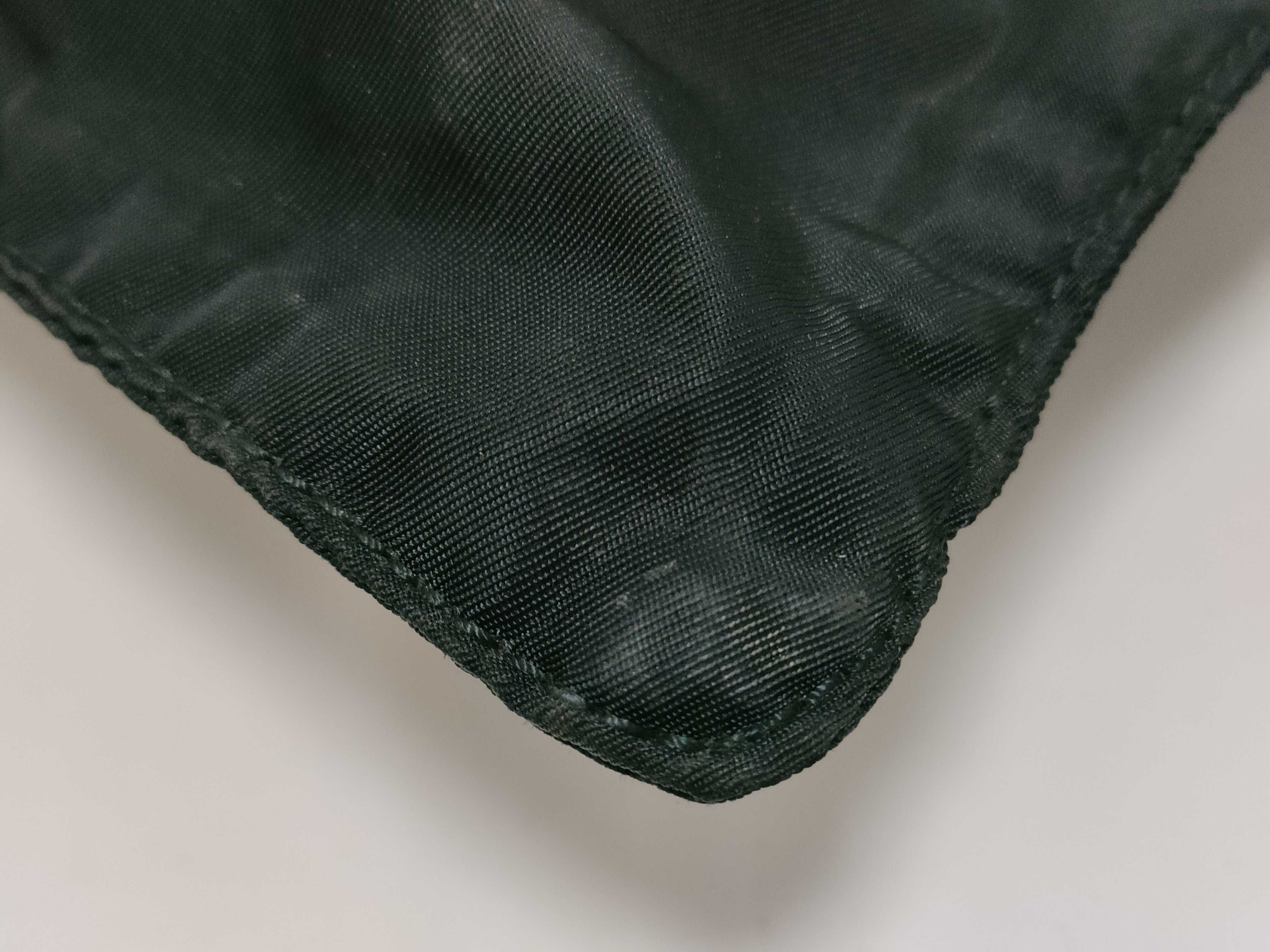 Nylon Tessuto Shoulder Bag, Black — view 7