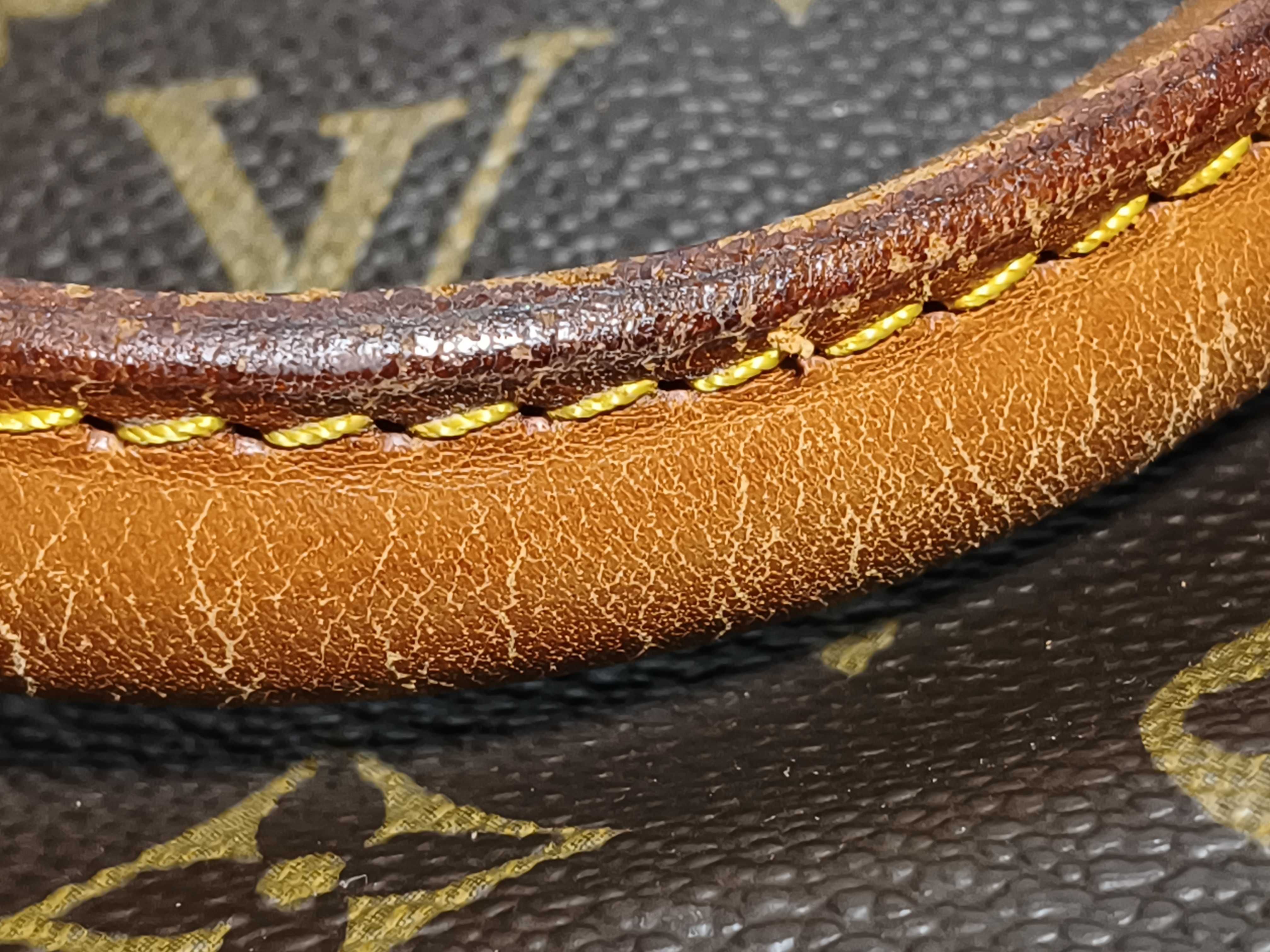 Monogram Keepall 60 M41422 MI881 Brown Boston Bag — view 15