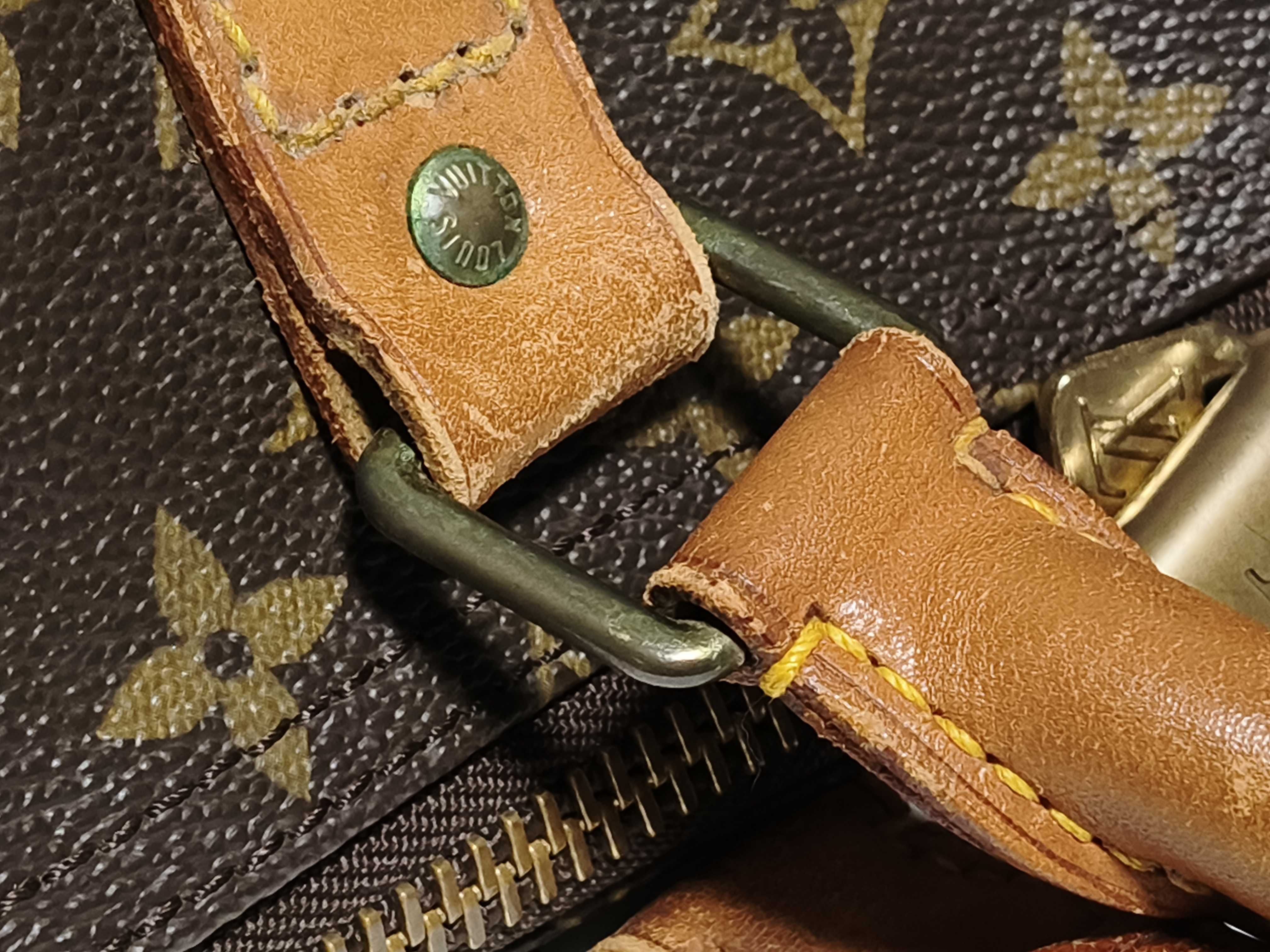 Monogram Keepall 60 M41422 MI881 Brown Boston Bag — view 5