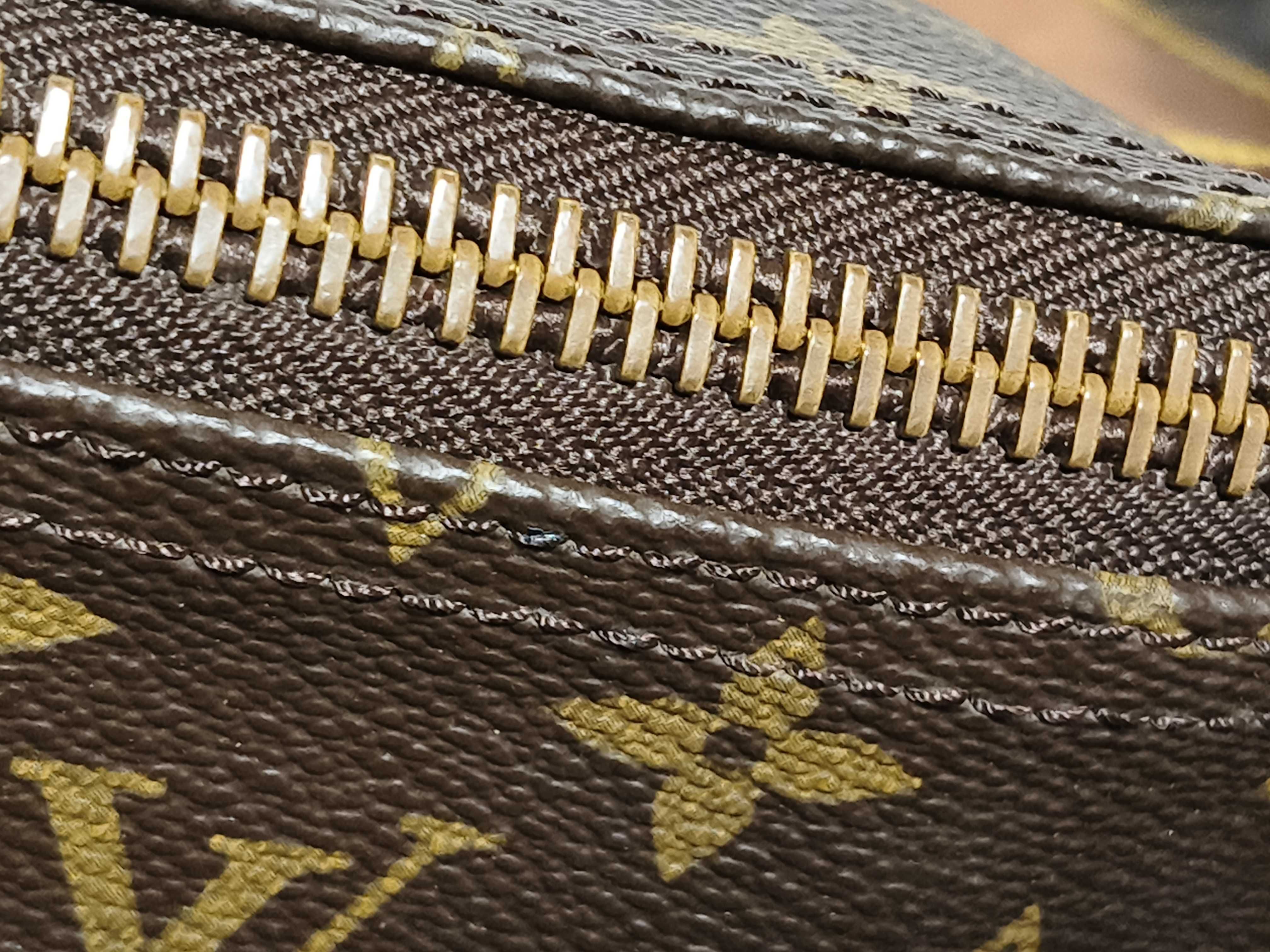 Monogram Keepall 60 M41422 MI881 Brown Boston Bag — view 6