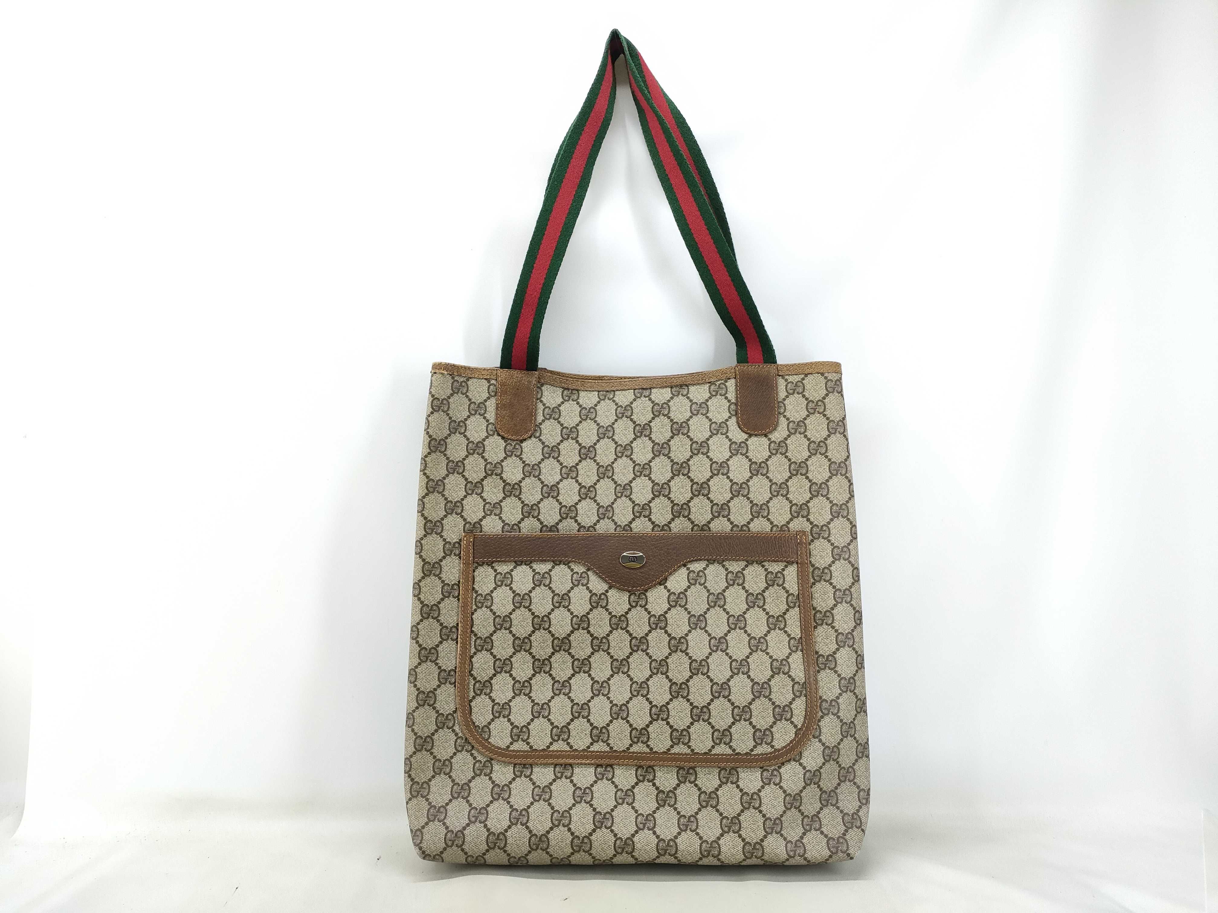 GG Supreme Gucci 40.02.003 Old Vintage Sherry Line Tote Bag
