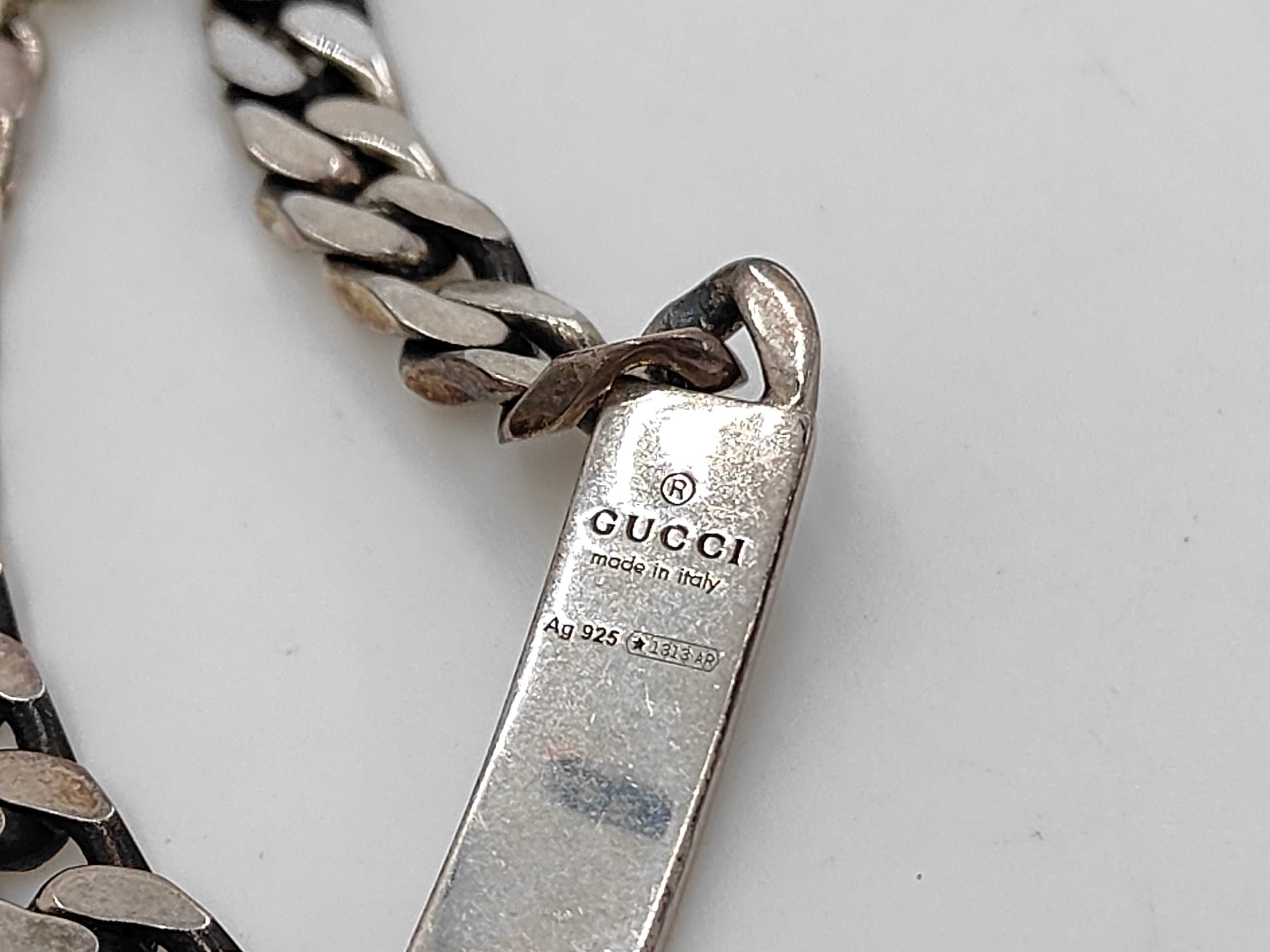 Ghost Skull Cuban Link GG Logo SV925 Bracelet Bracelet/Bangle — view 3