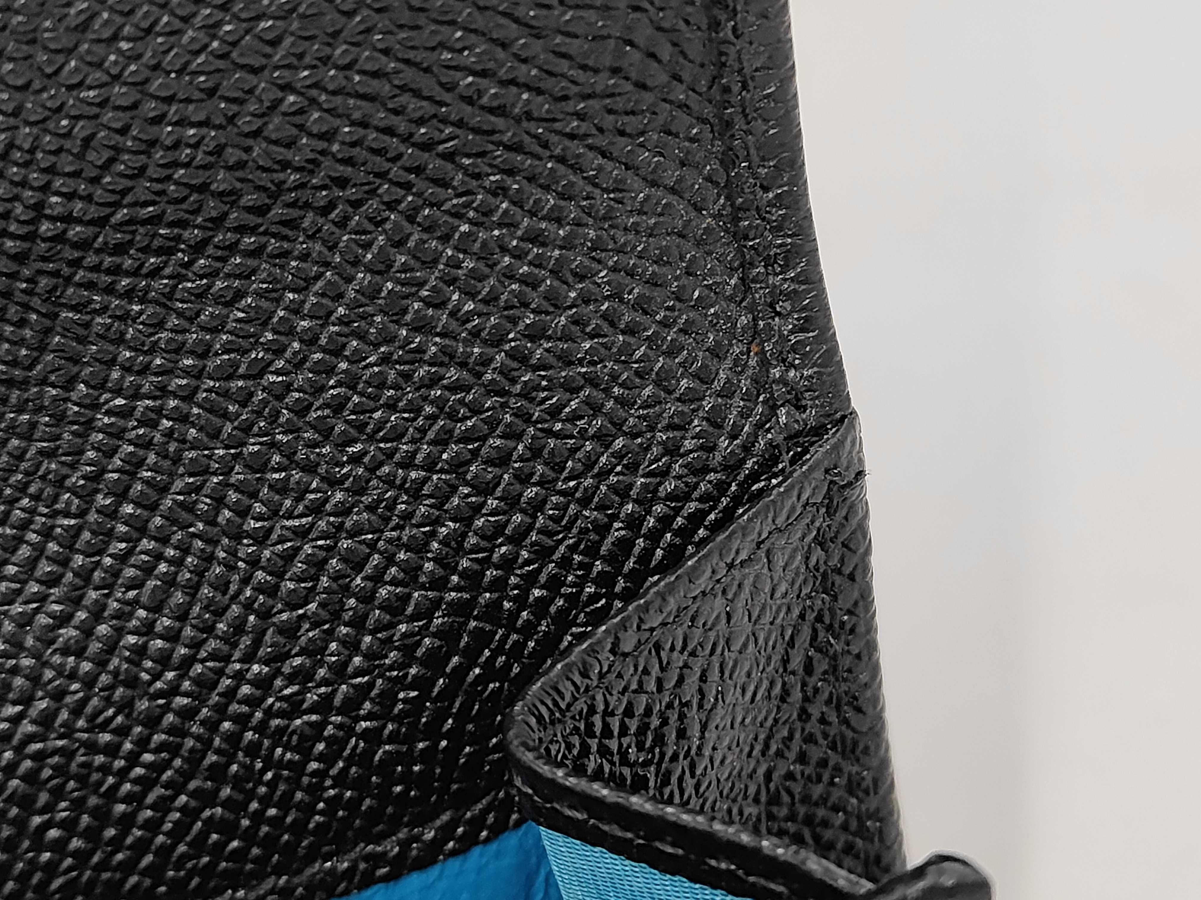 Bulgari Long Wallet Leather Black Wallet — view 5