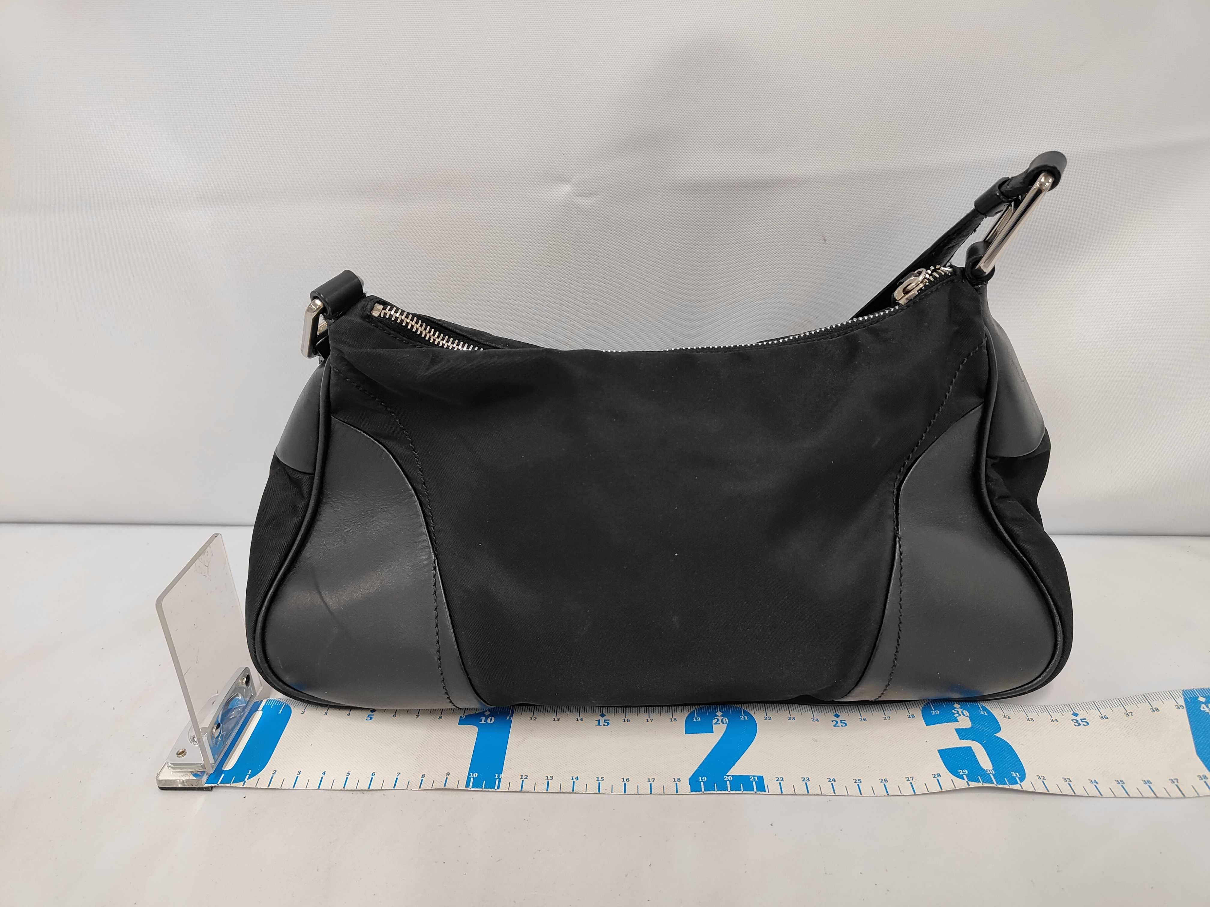 Shoulder Bag Nylon x Leather Shoulder Bag — view 2