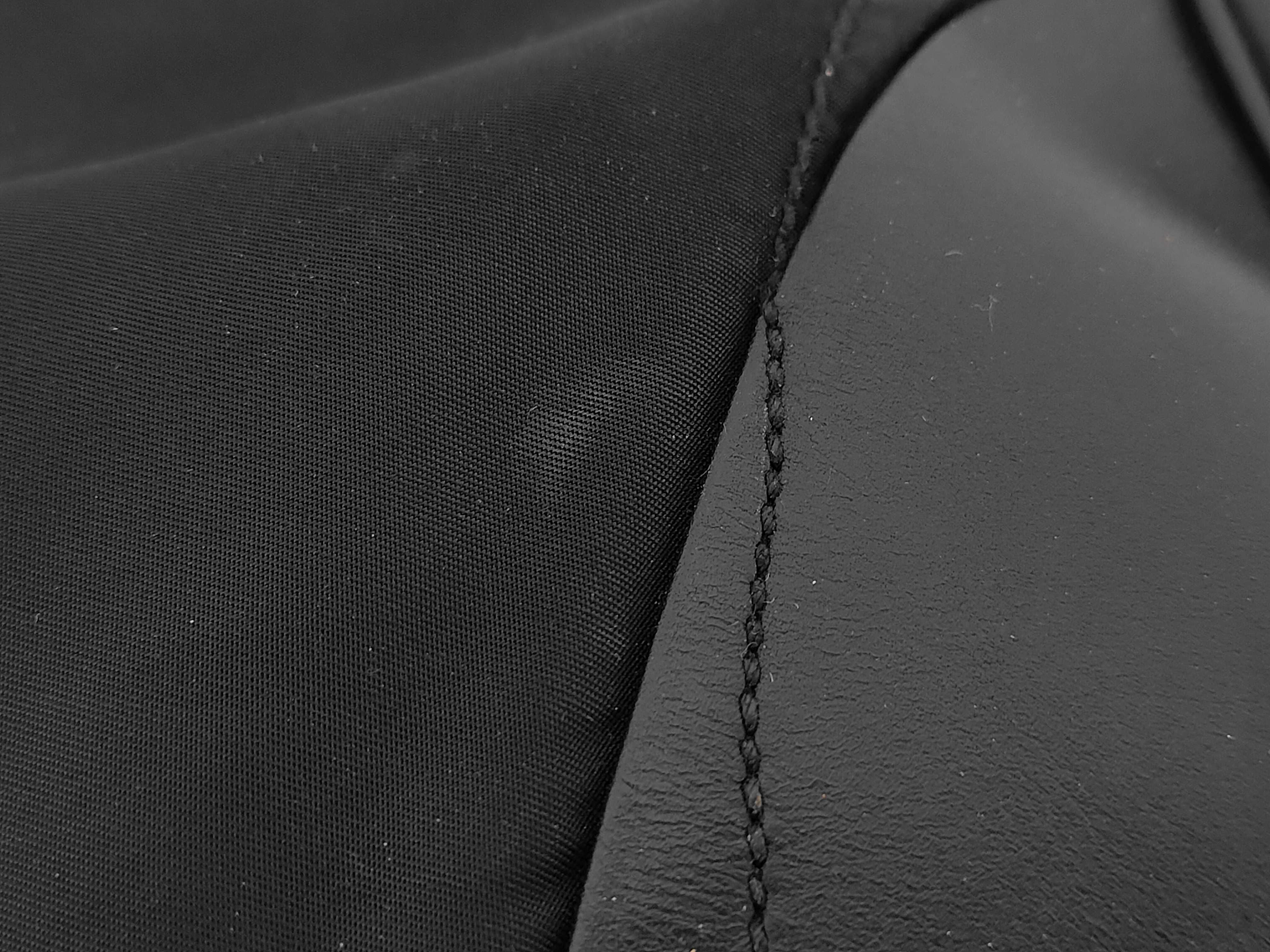 Shoulder Bag Nylon x Leather Shoulder Bag — view 12