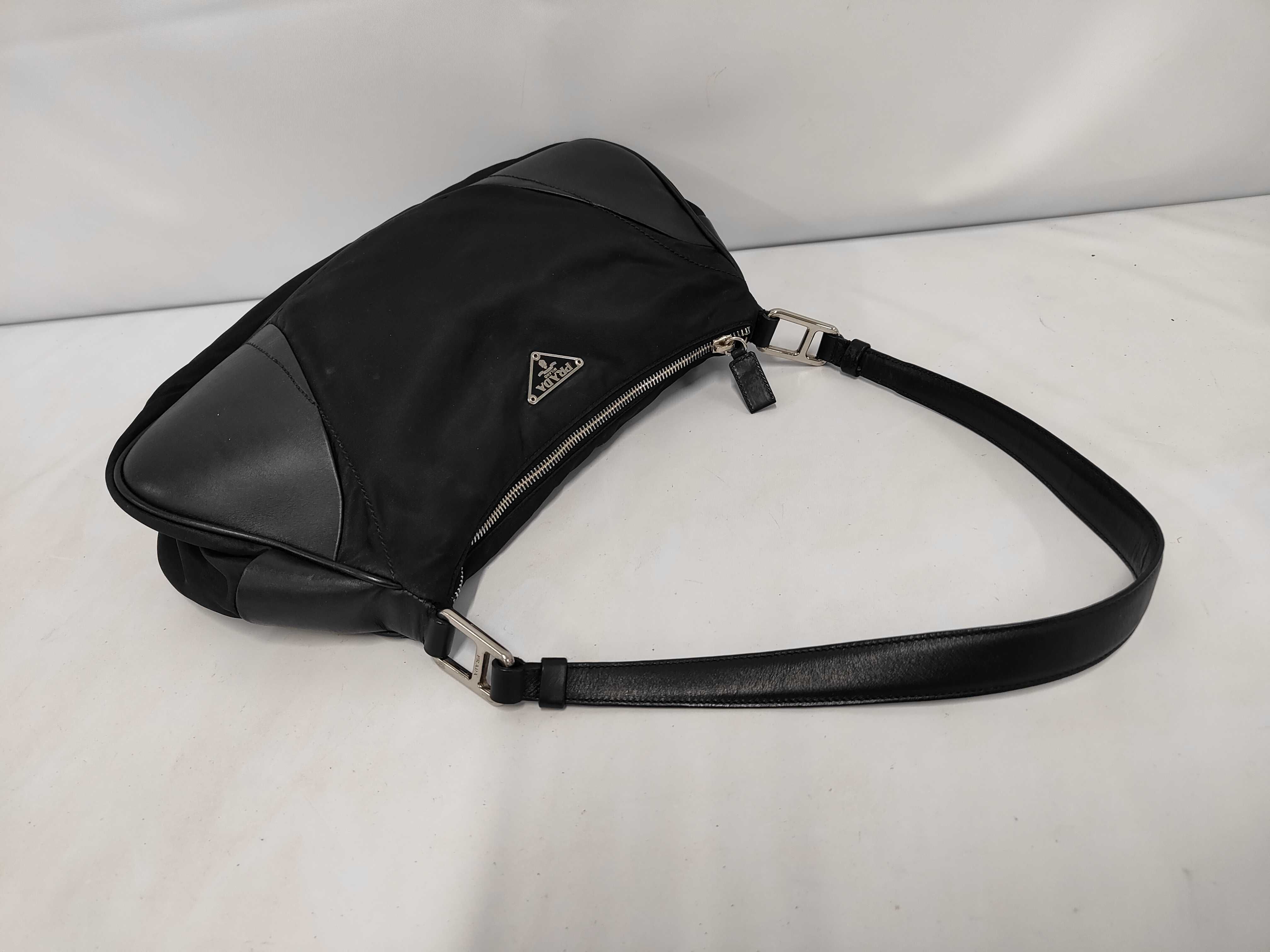 Shoulder Bag Nylon x Leather Shoulder Bag — view 5
