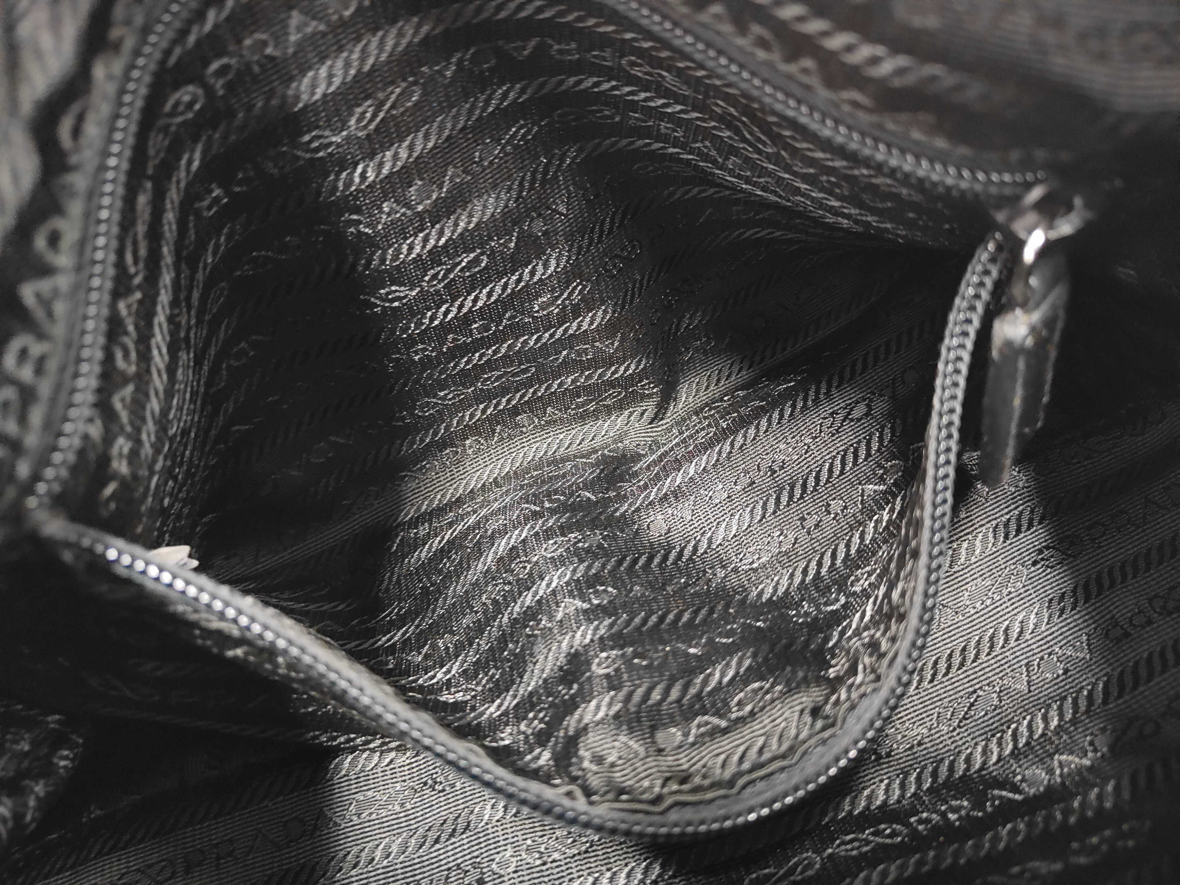Shoulder Bag Nylon x Leather Shoulder Bag — view 9