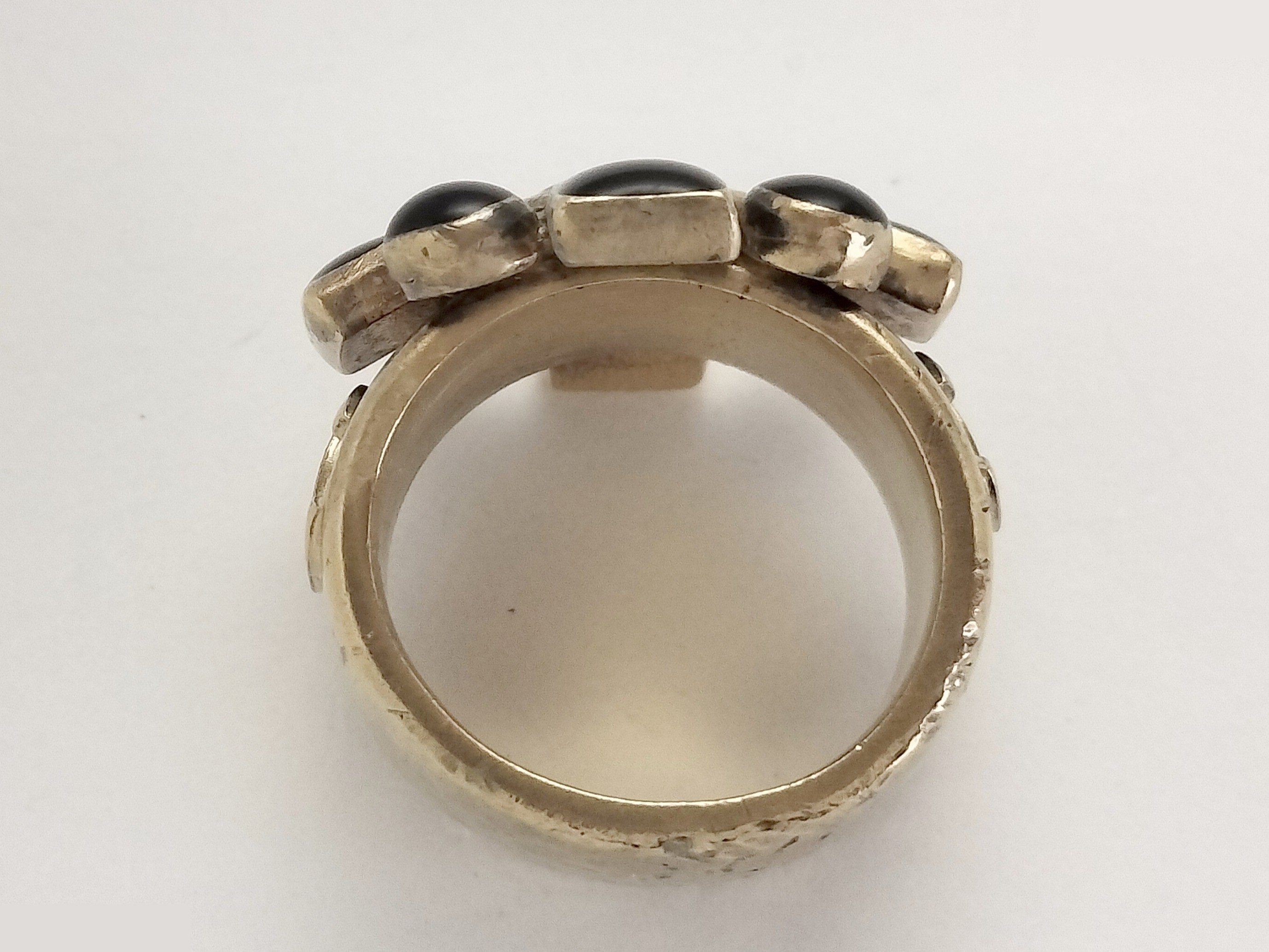 Coco Black Gold Ring, Size #12 — view 7