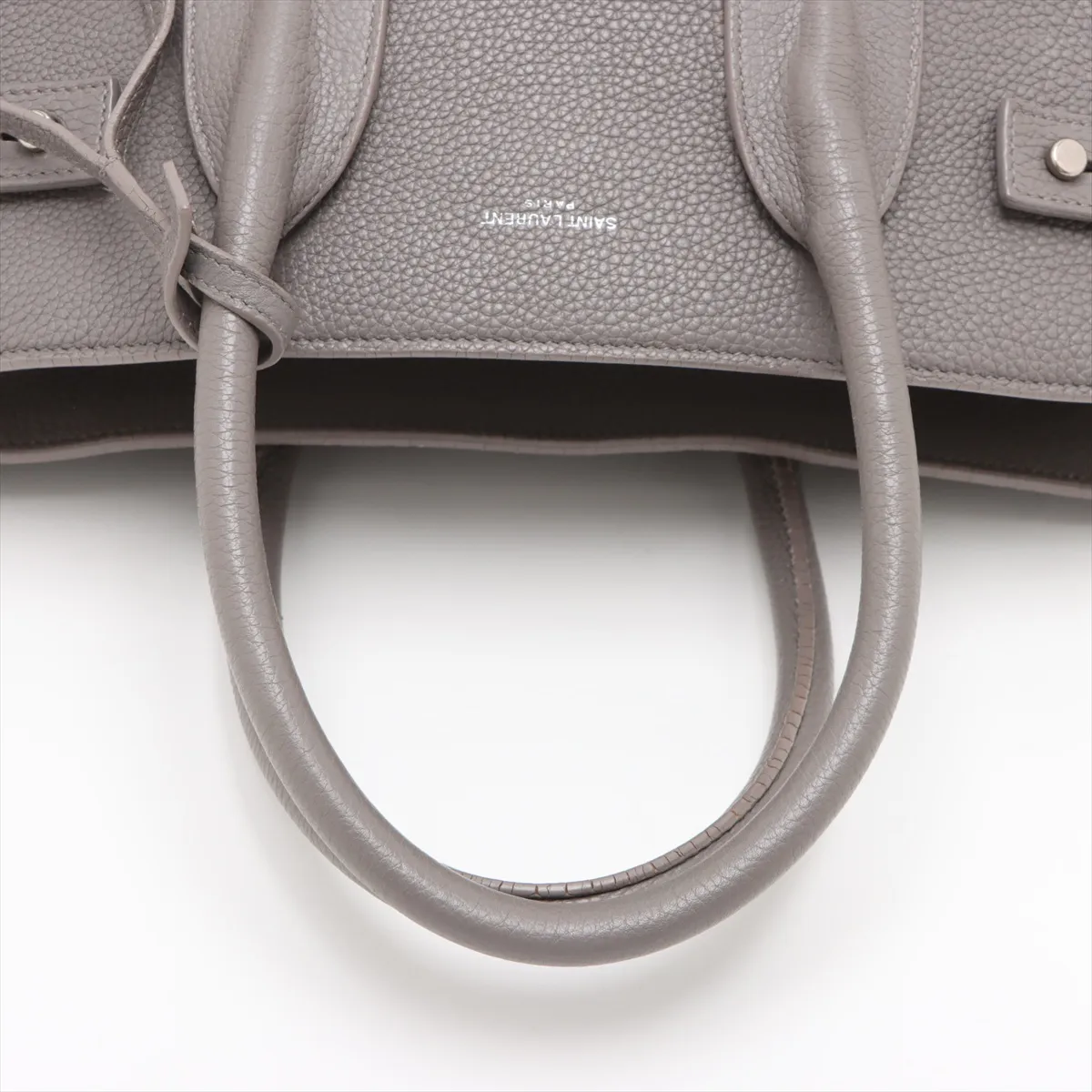 Sac de Jour Souple Leather 2-Way Handbag, Gray, 464960 — view 5